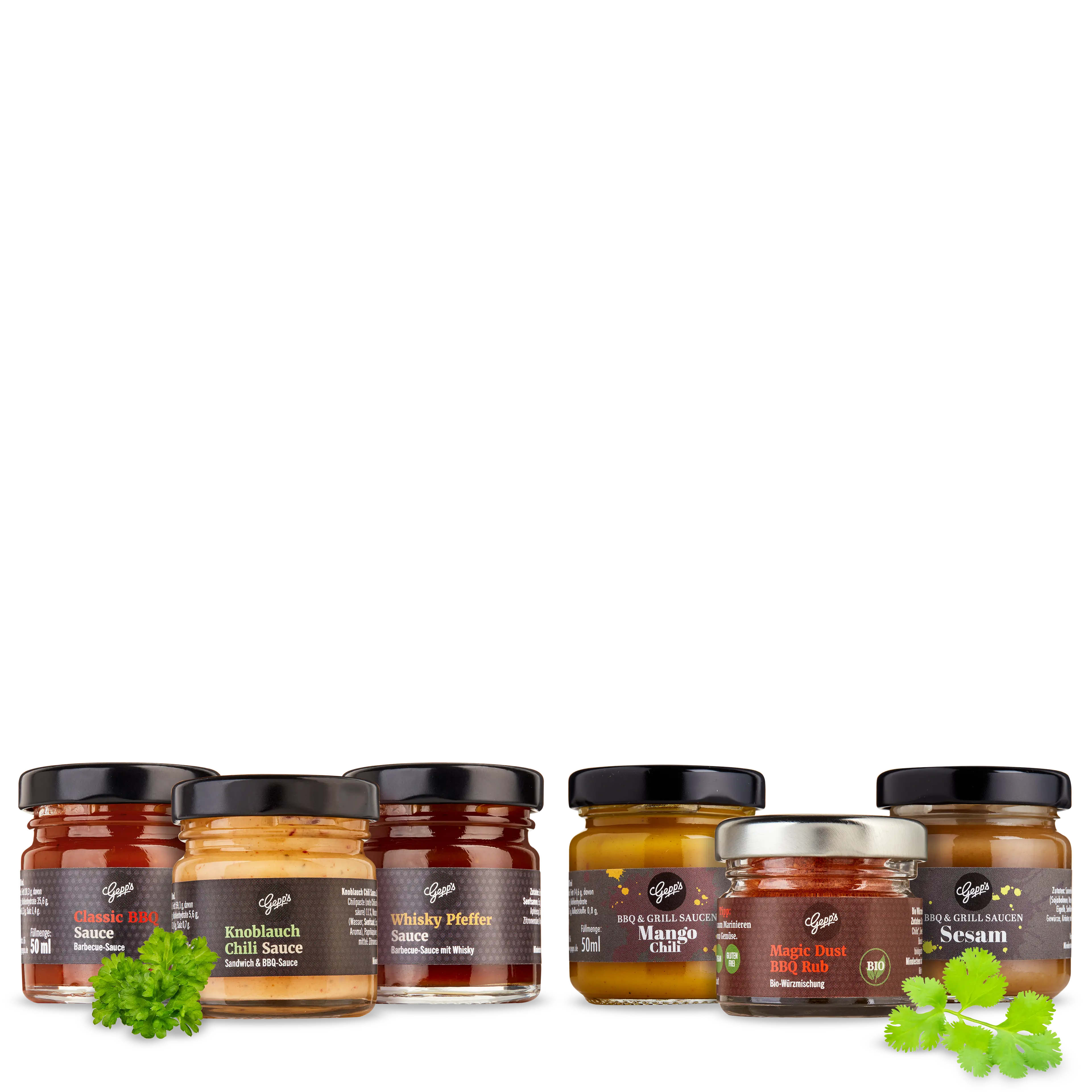 Grillsaucen zum Testen