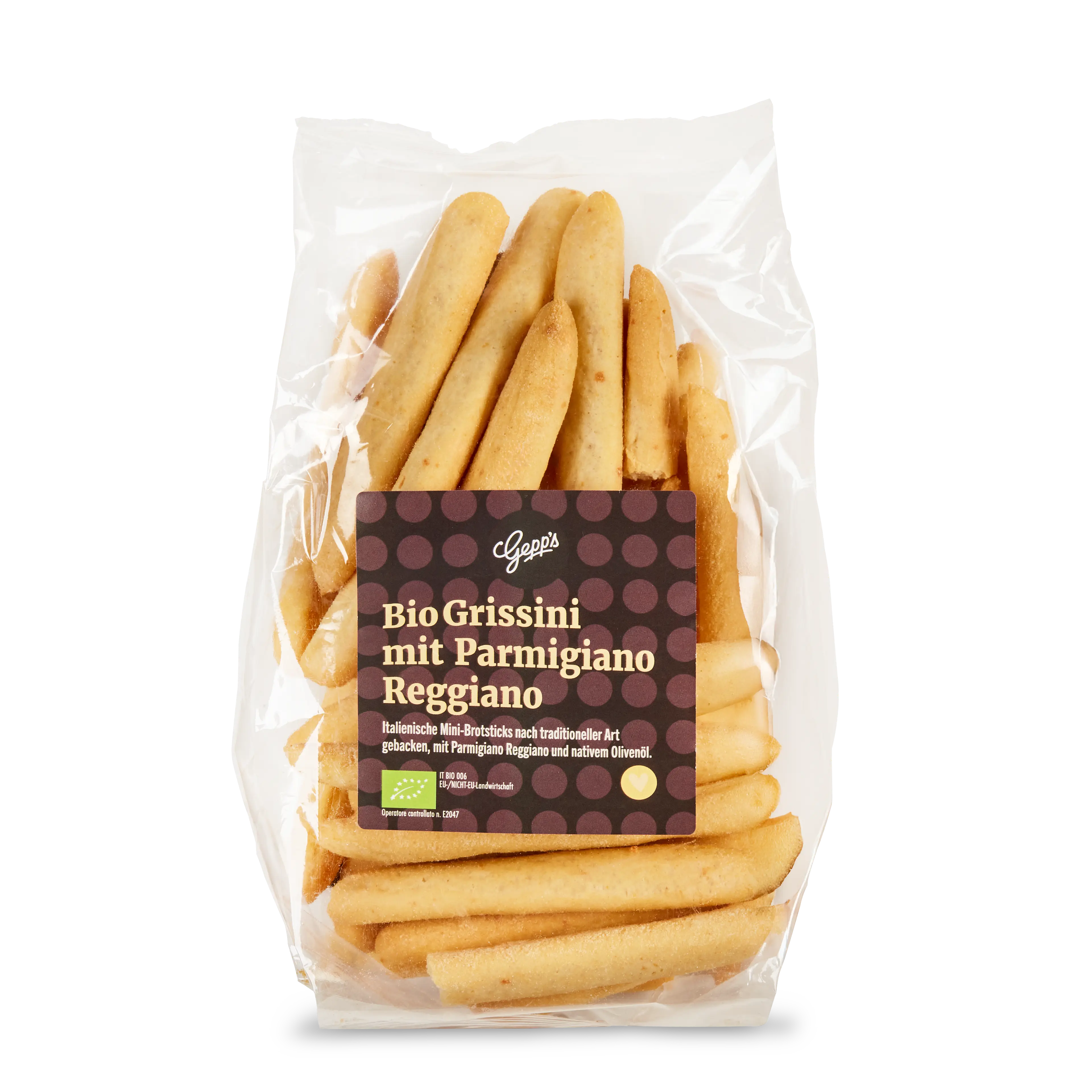 Bio Grissini Parmesan