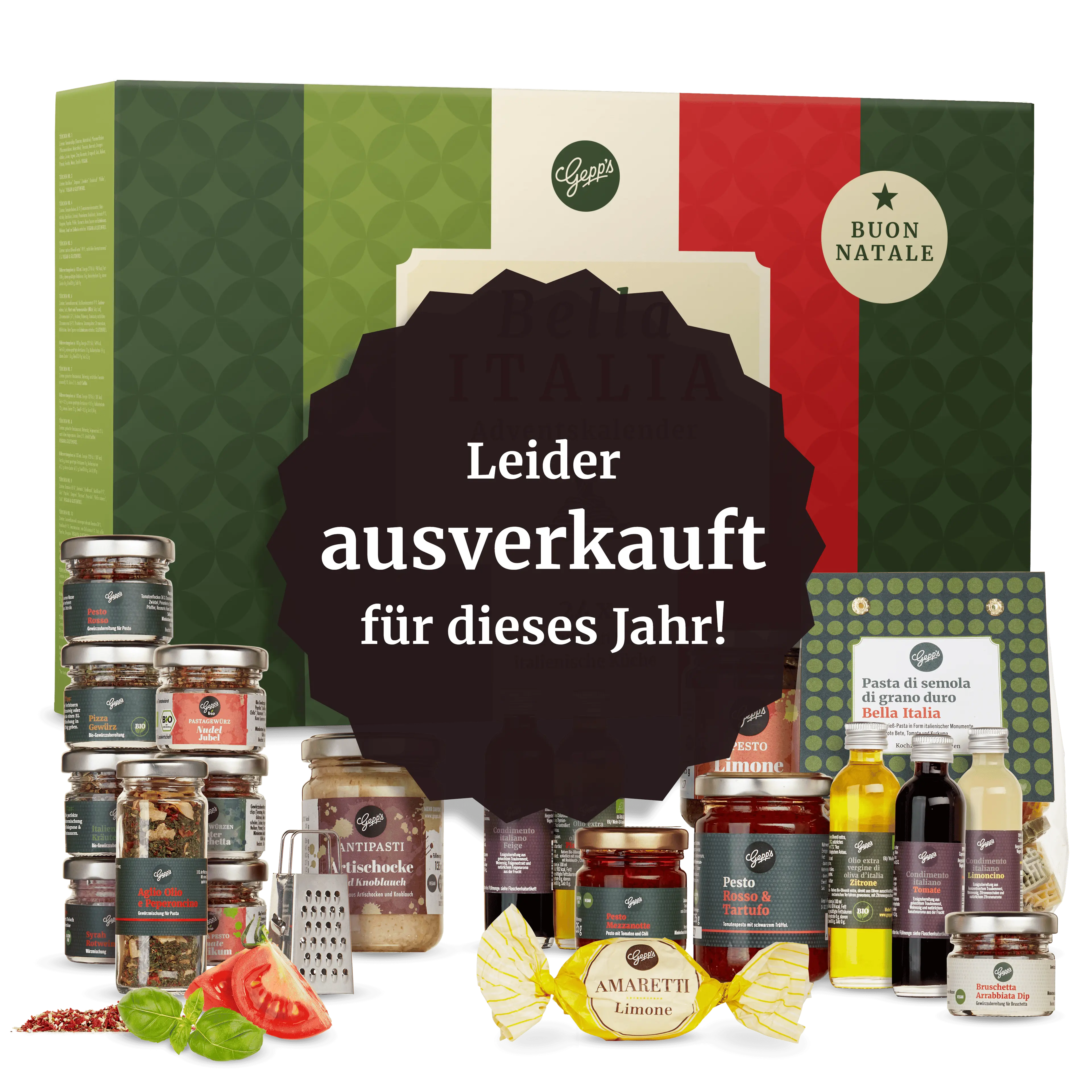 Italienischer Gourmet Adventskalender 2025