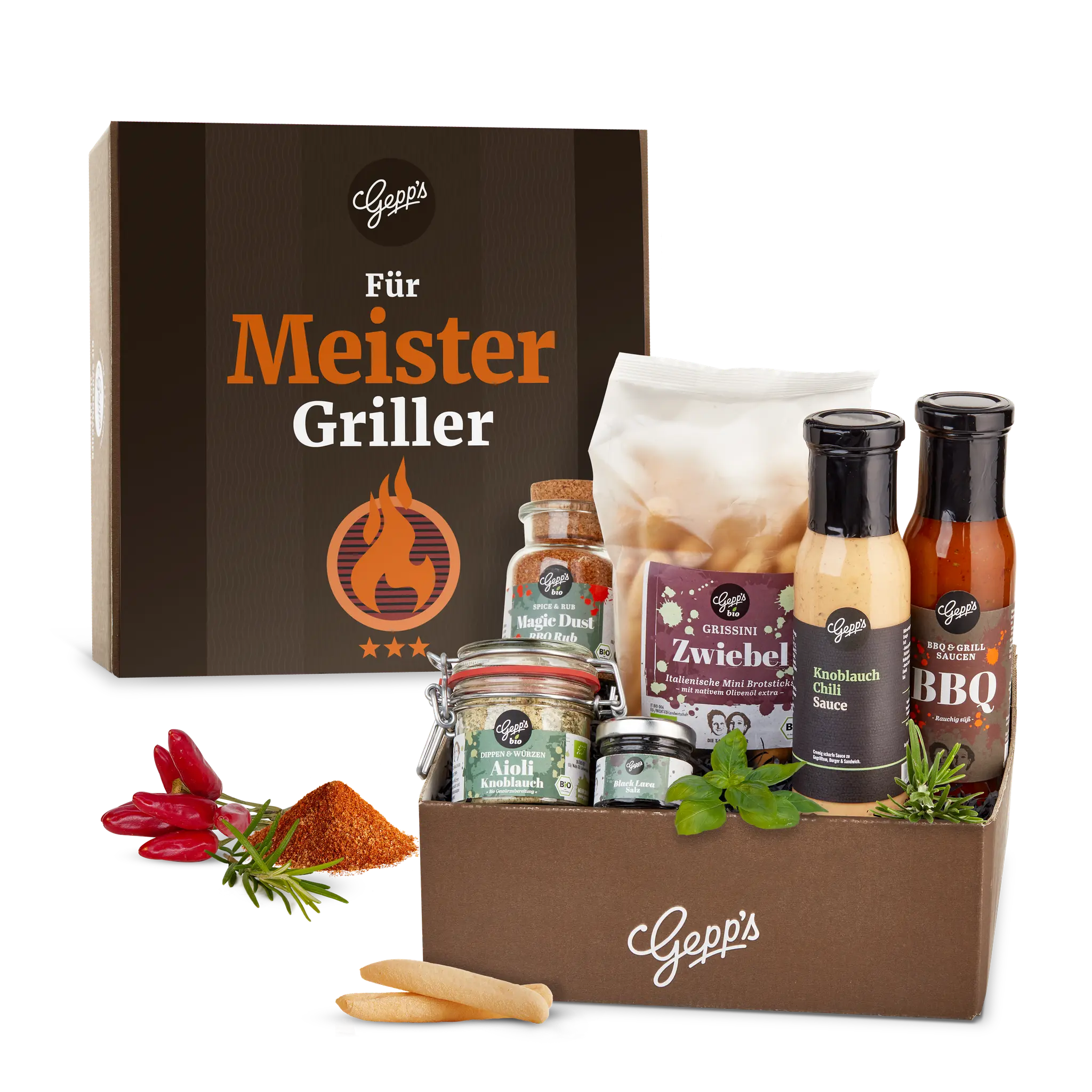 Präsentkorb Grillmeister