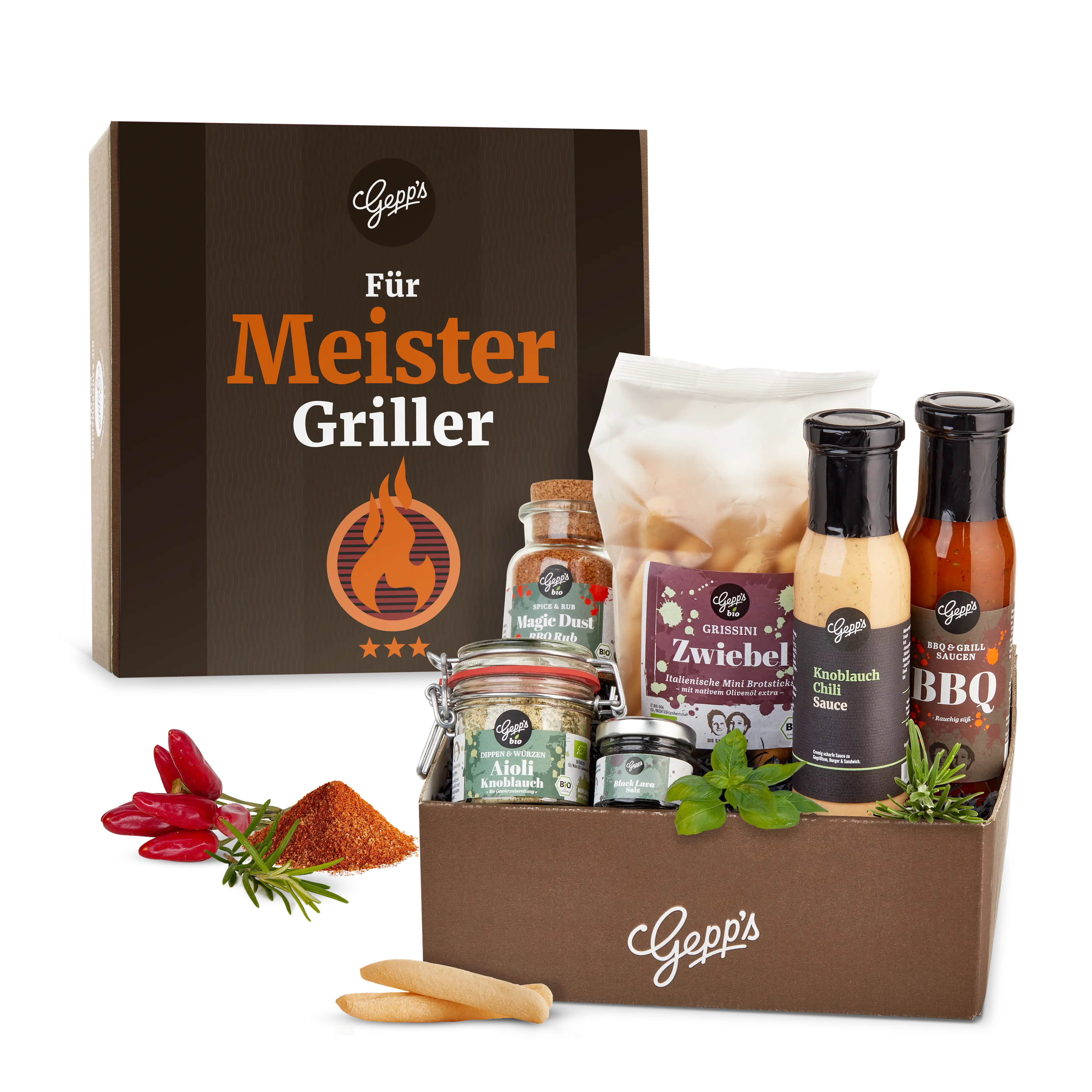 Präsentkorb Grillmeister