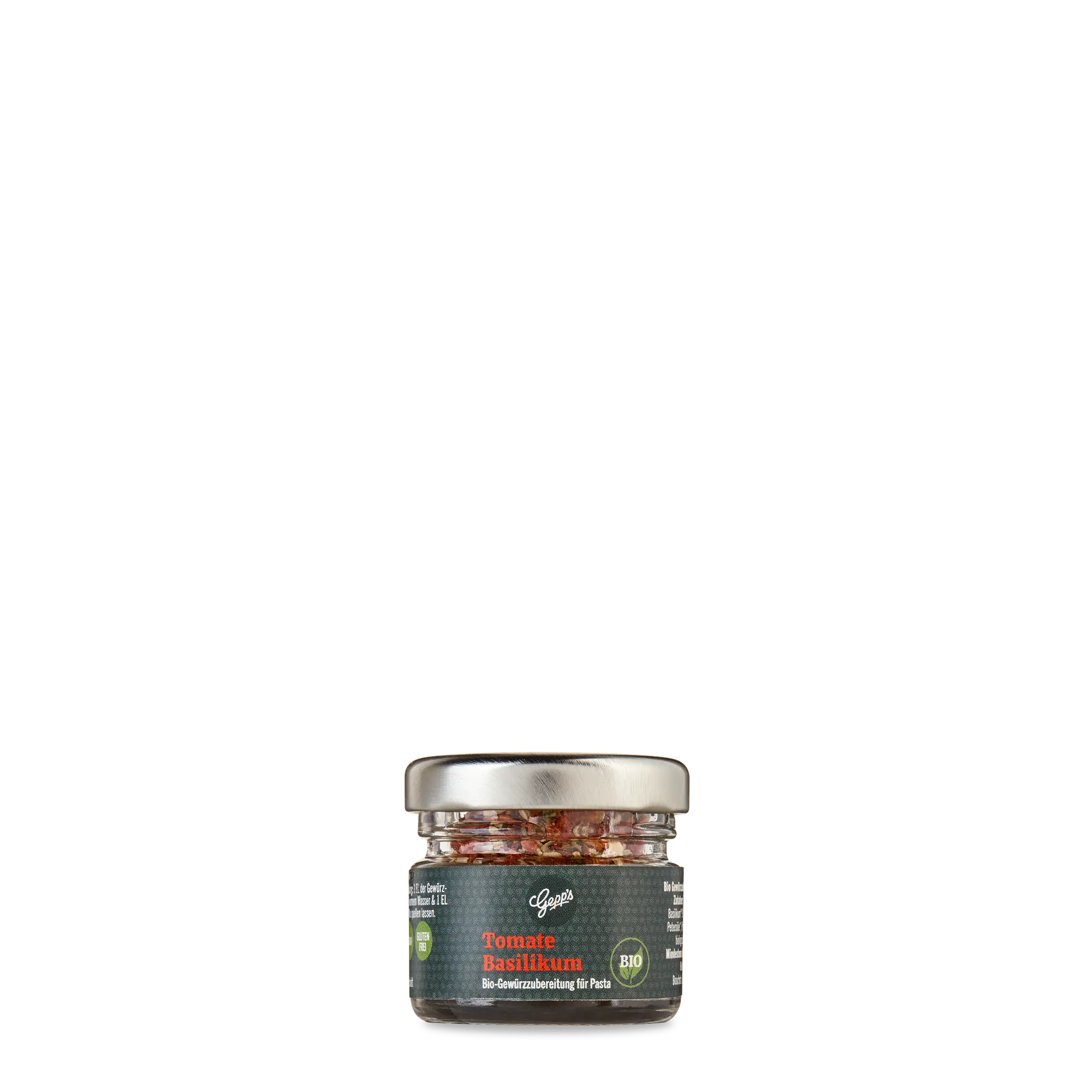 Bio Tomate Basilikum Pastagewürz