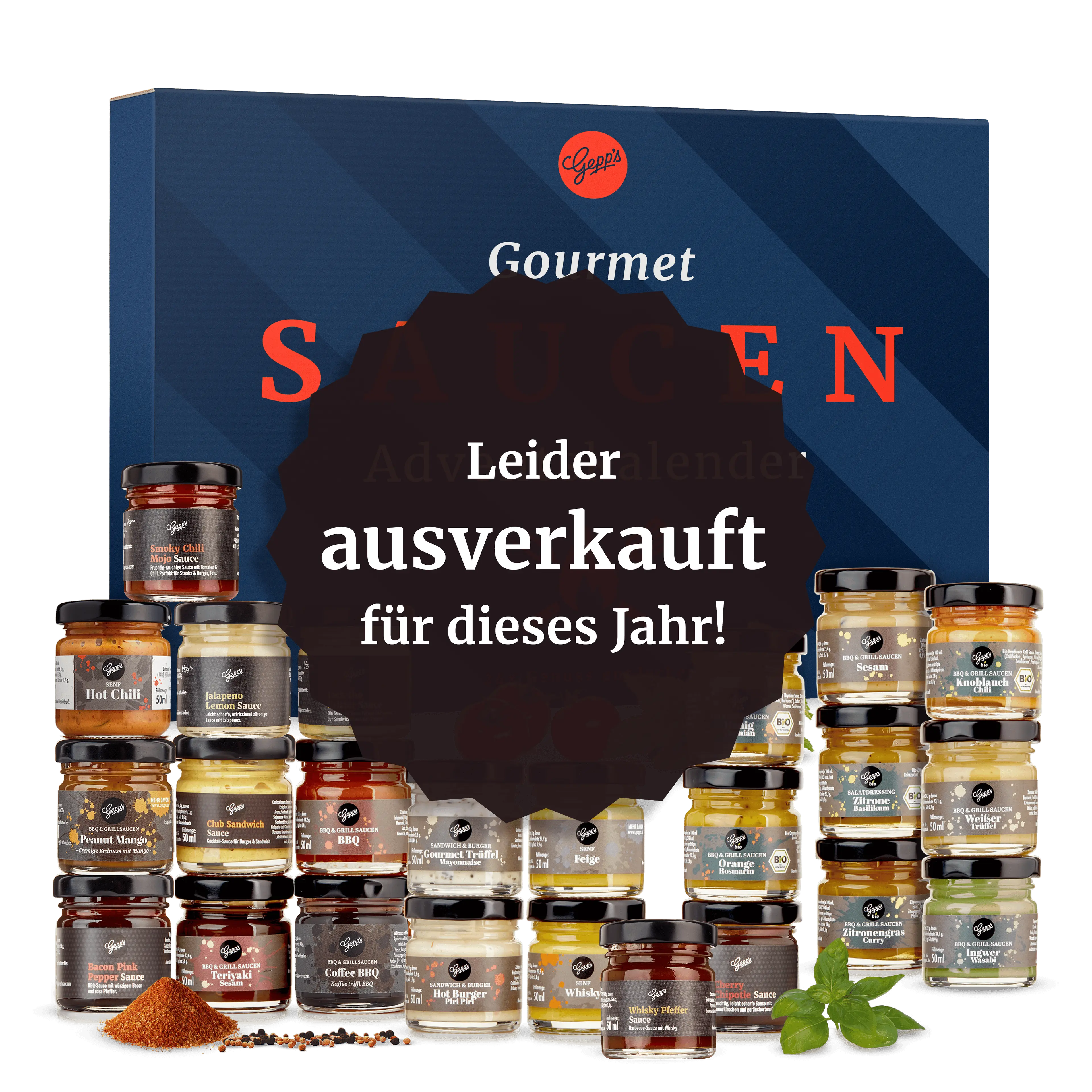Saucen Gourmet Adventskalender 2025