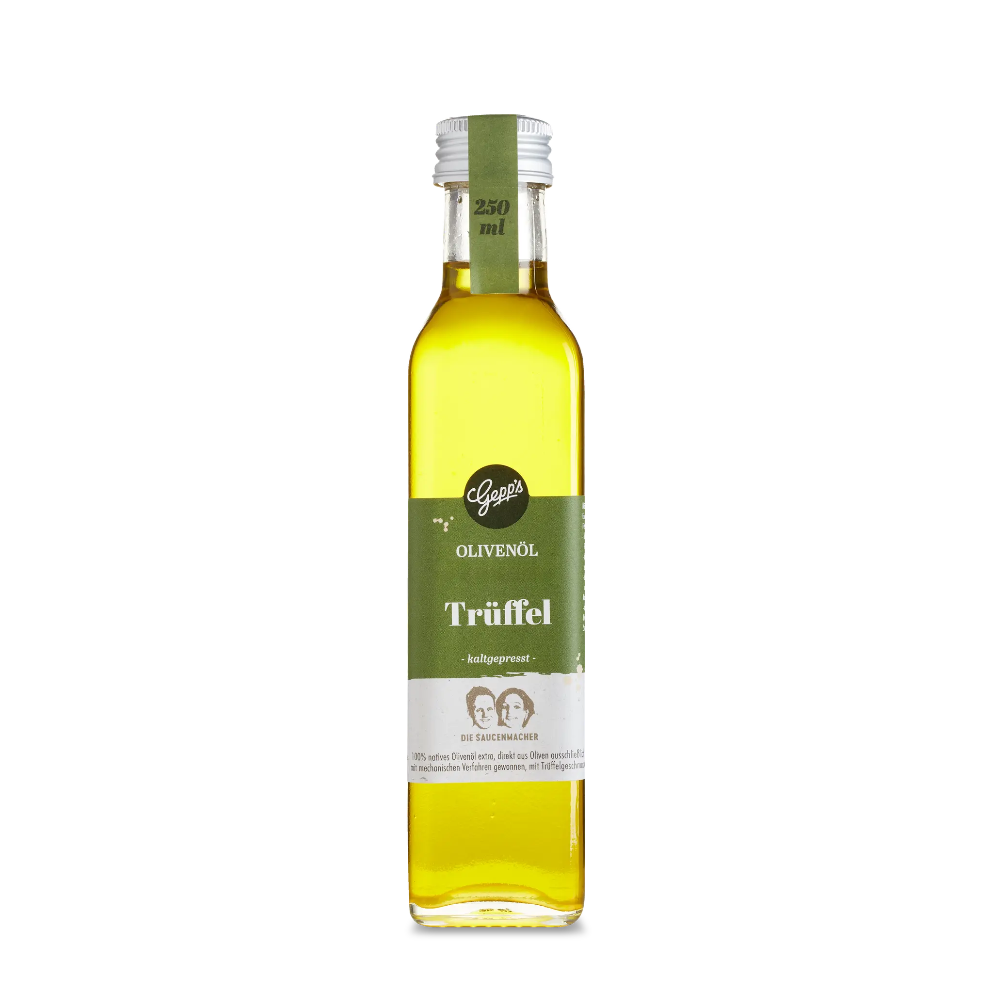 Olivenöl mit weißem Trüffel
