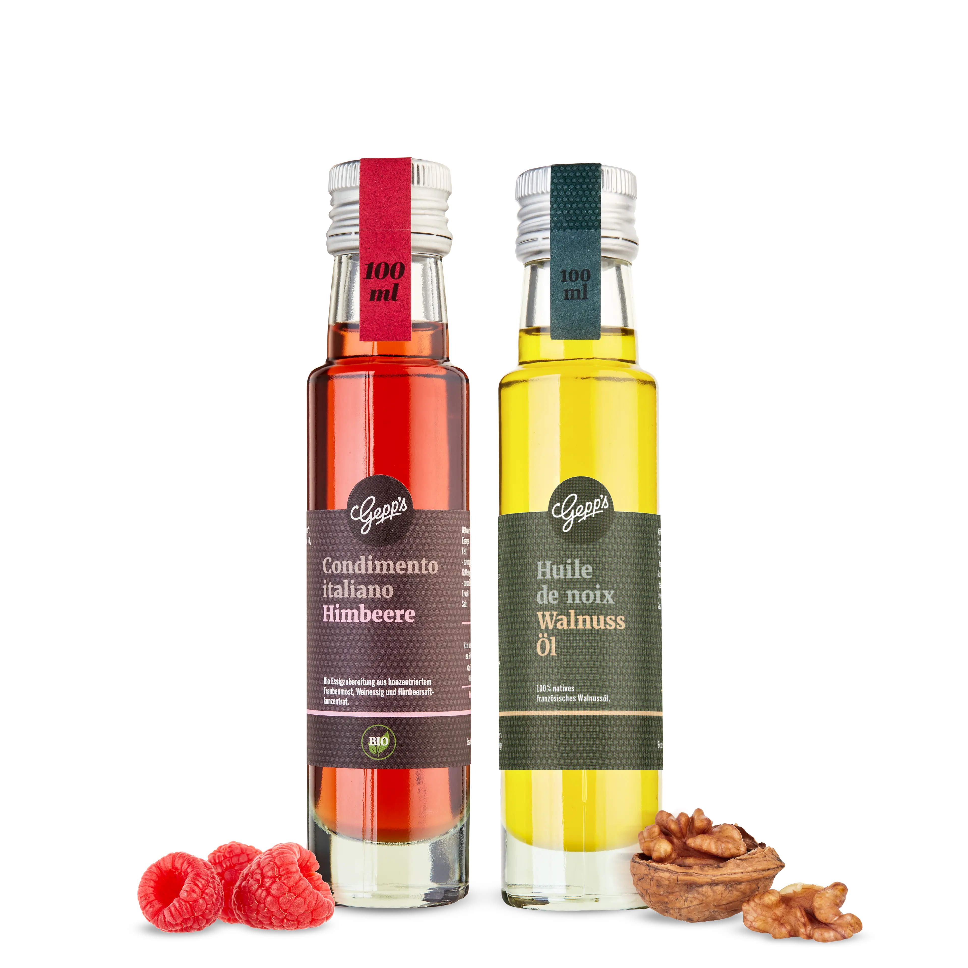 Salatdressing Himbeere & Walnuss