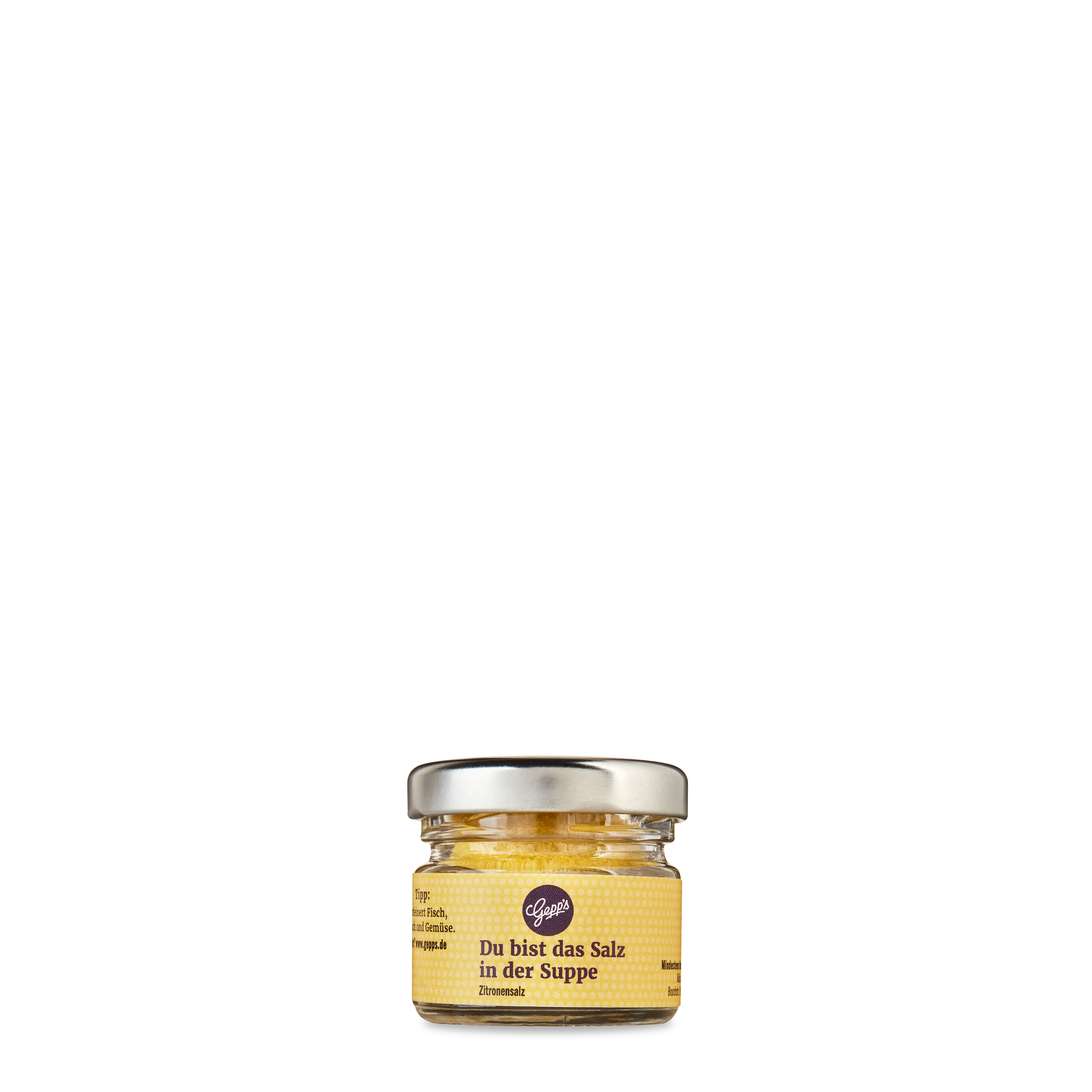 Zitronensalz Du bist das Salz in der Suppe