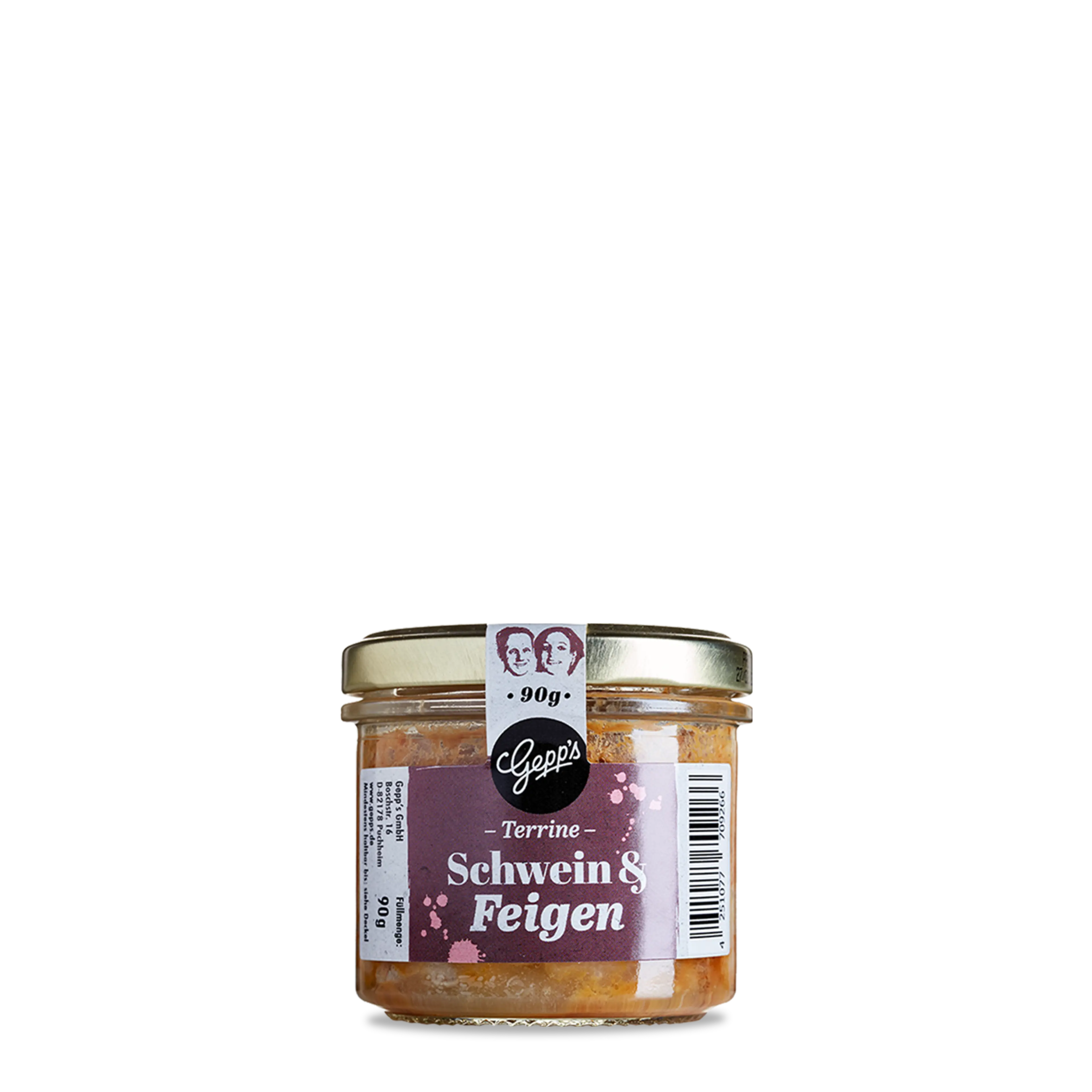 Terrine mit Schwein und Feigen