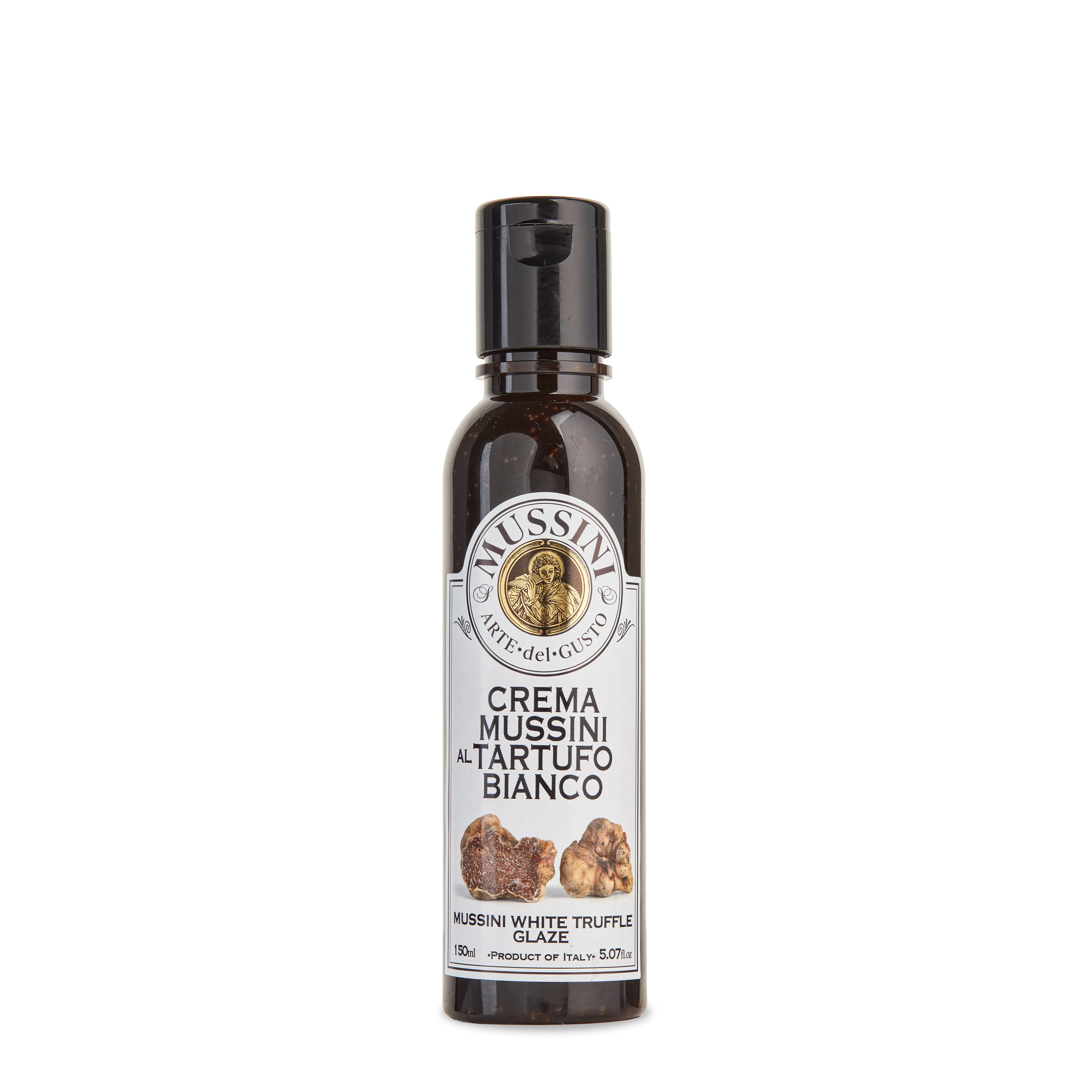 Balsamico-Creme mit weißen Trüffeln