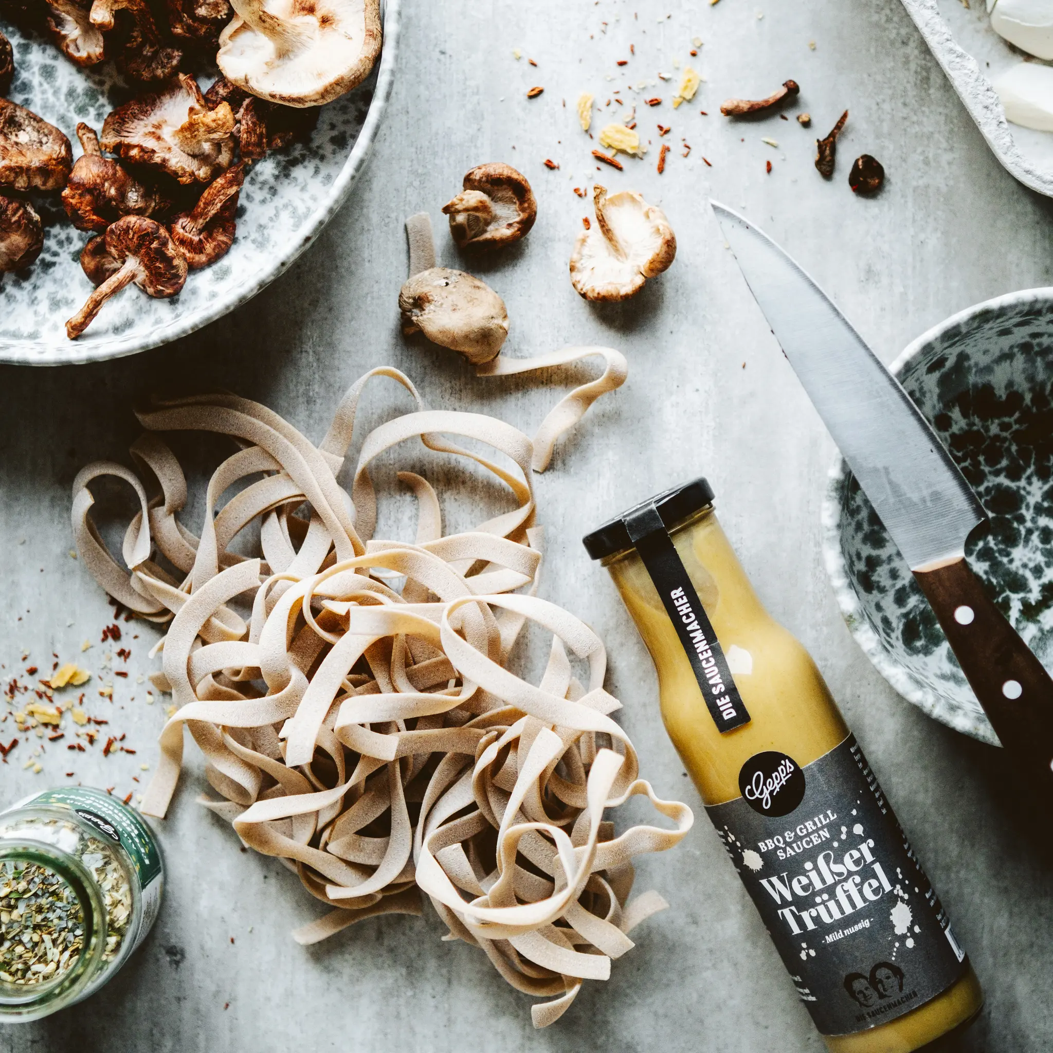 Vielseitige Grillsauce Weisser Trueffel