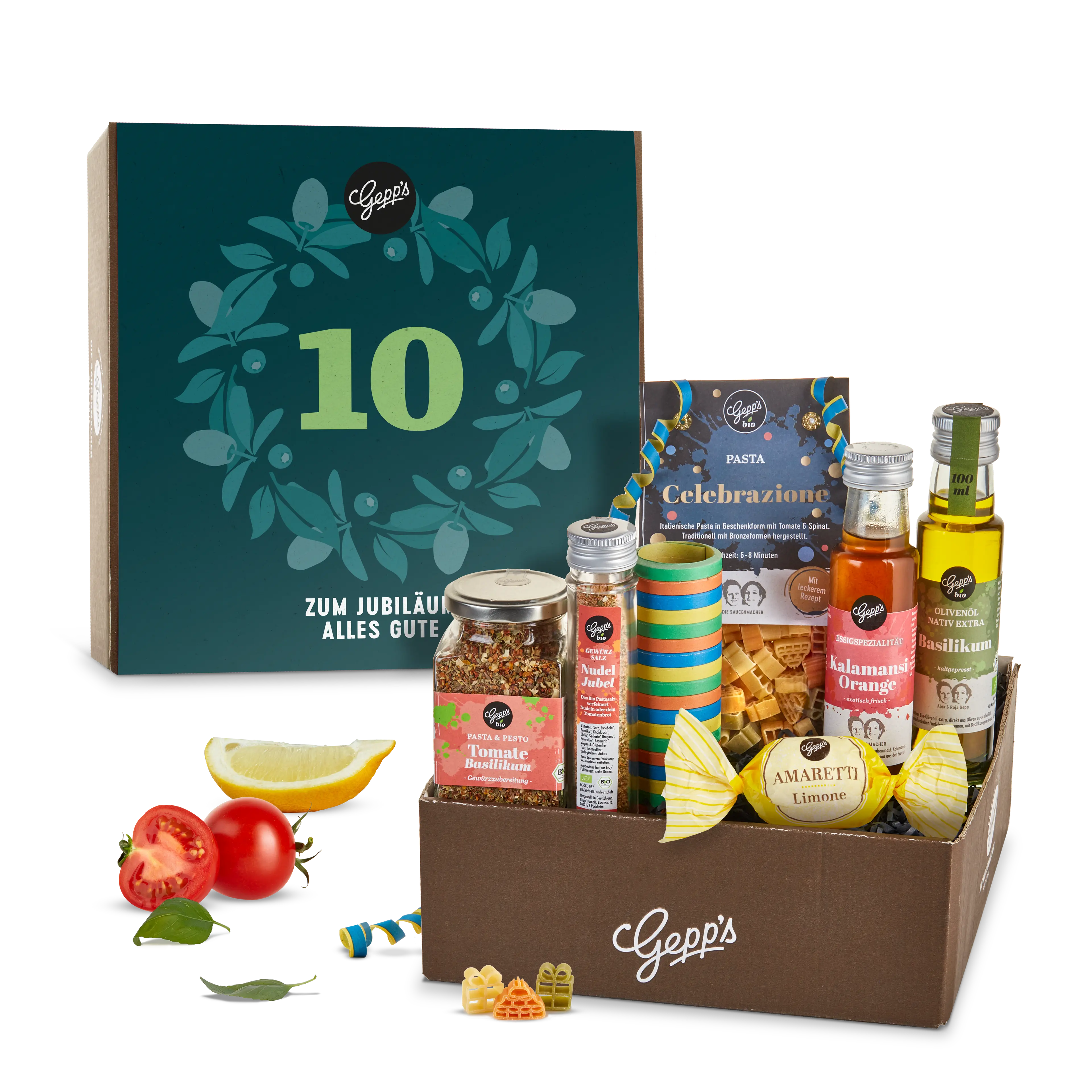 Geschenkkorb 10 Jahre Jubilaeum