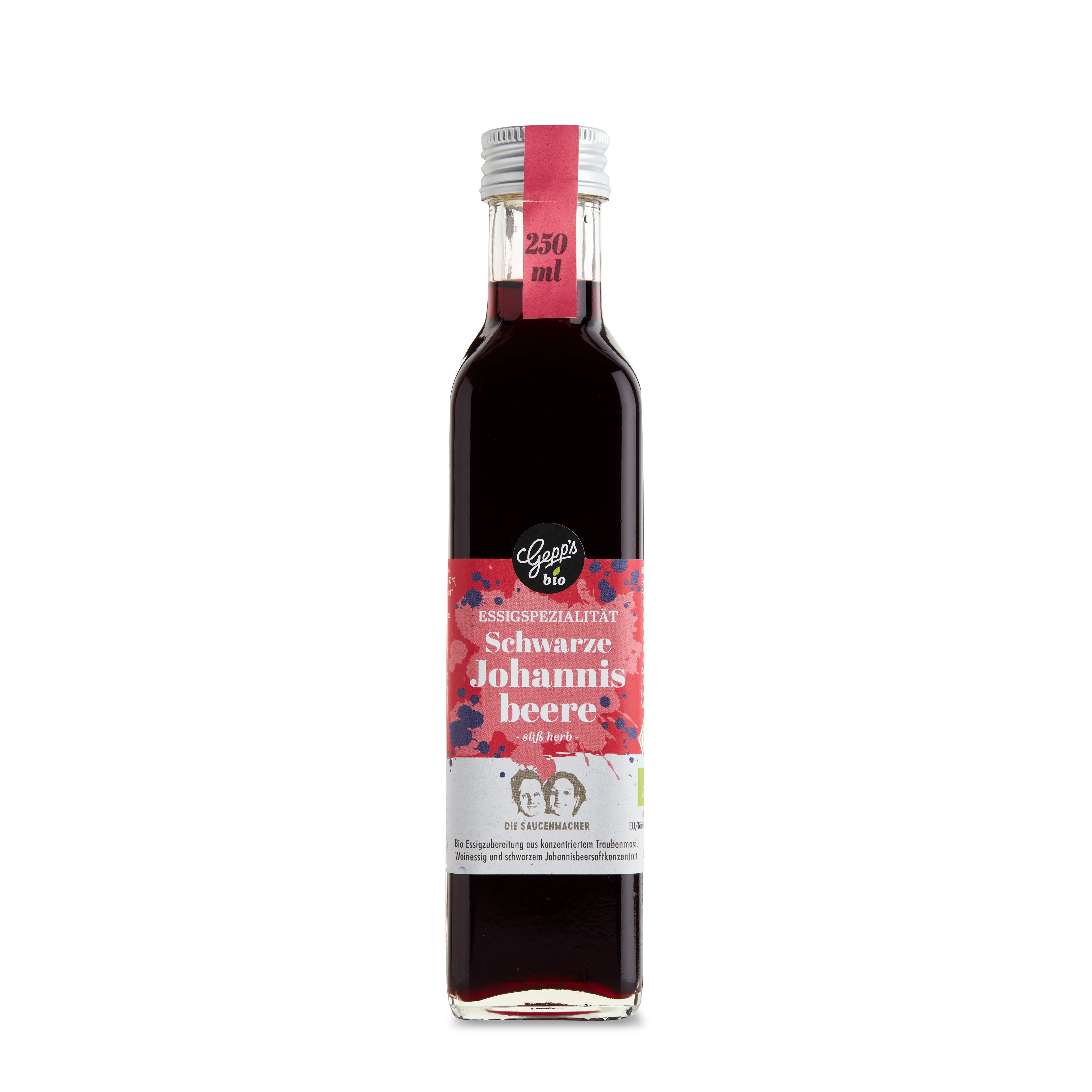 Bio Essigspezialitaet schwarze Johannisbeere