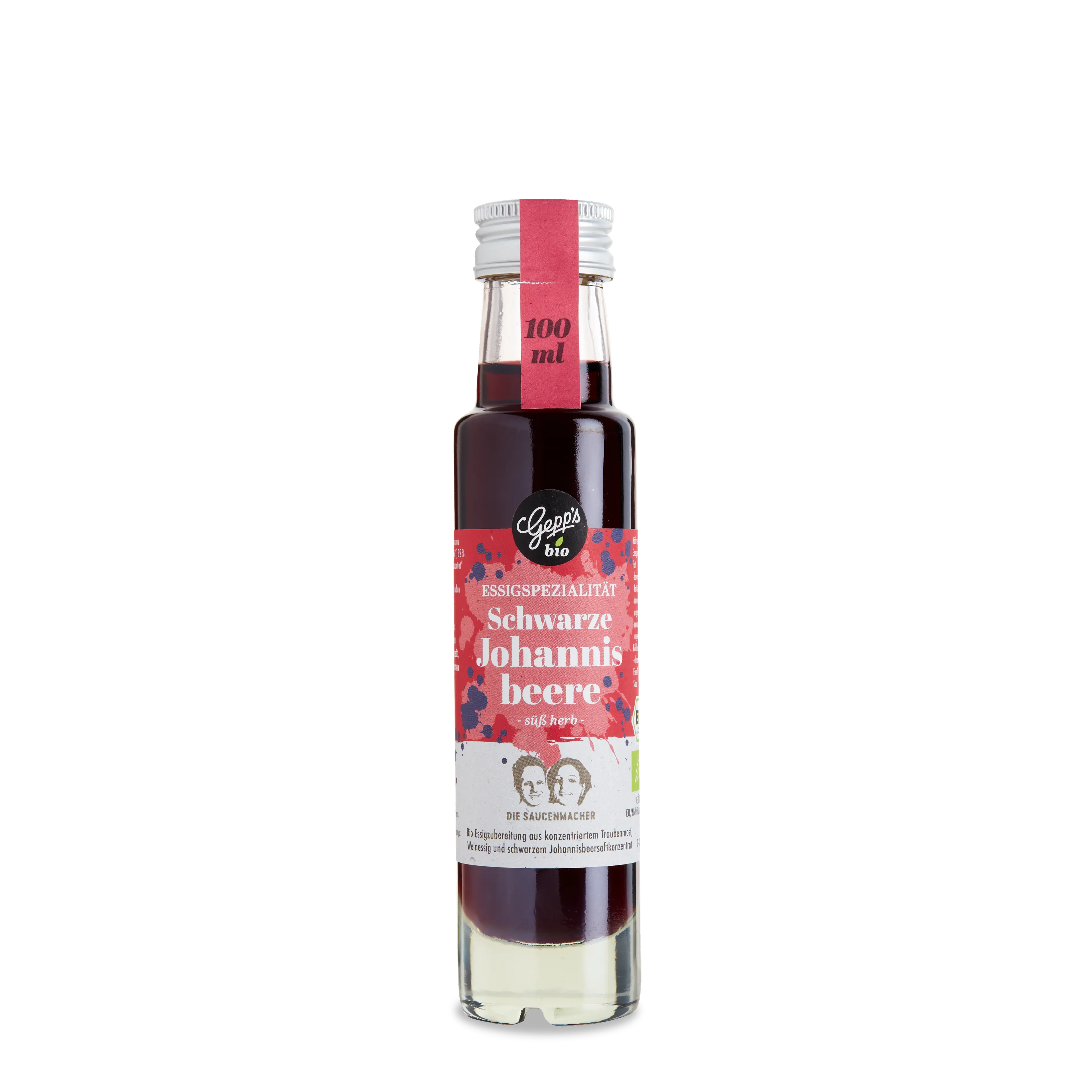 Bio Essigspezialitaet schwarze Johannisbeere