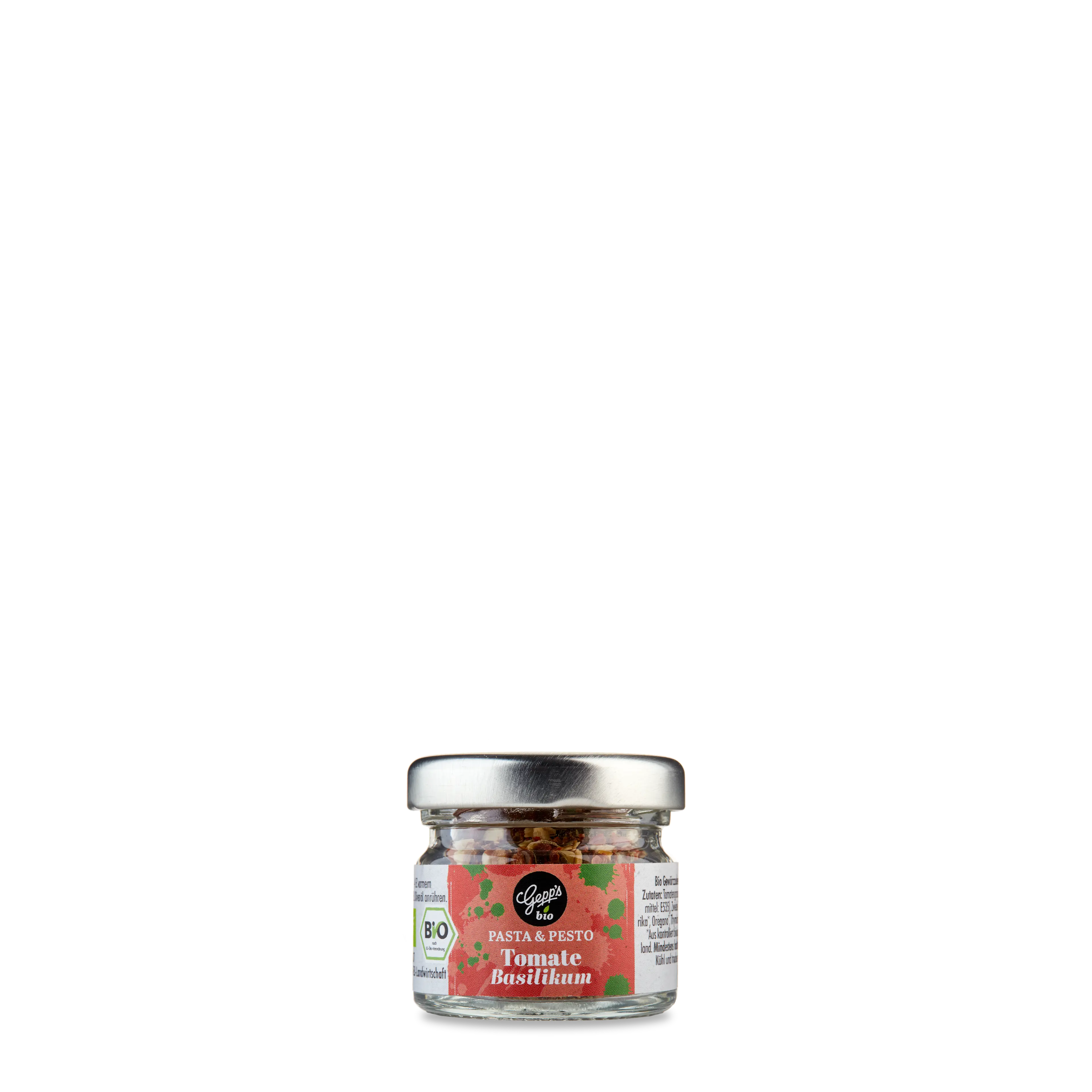 Mini Bio Tomate Basilikum Pastagewuerz