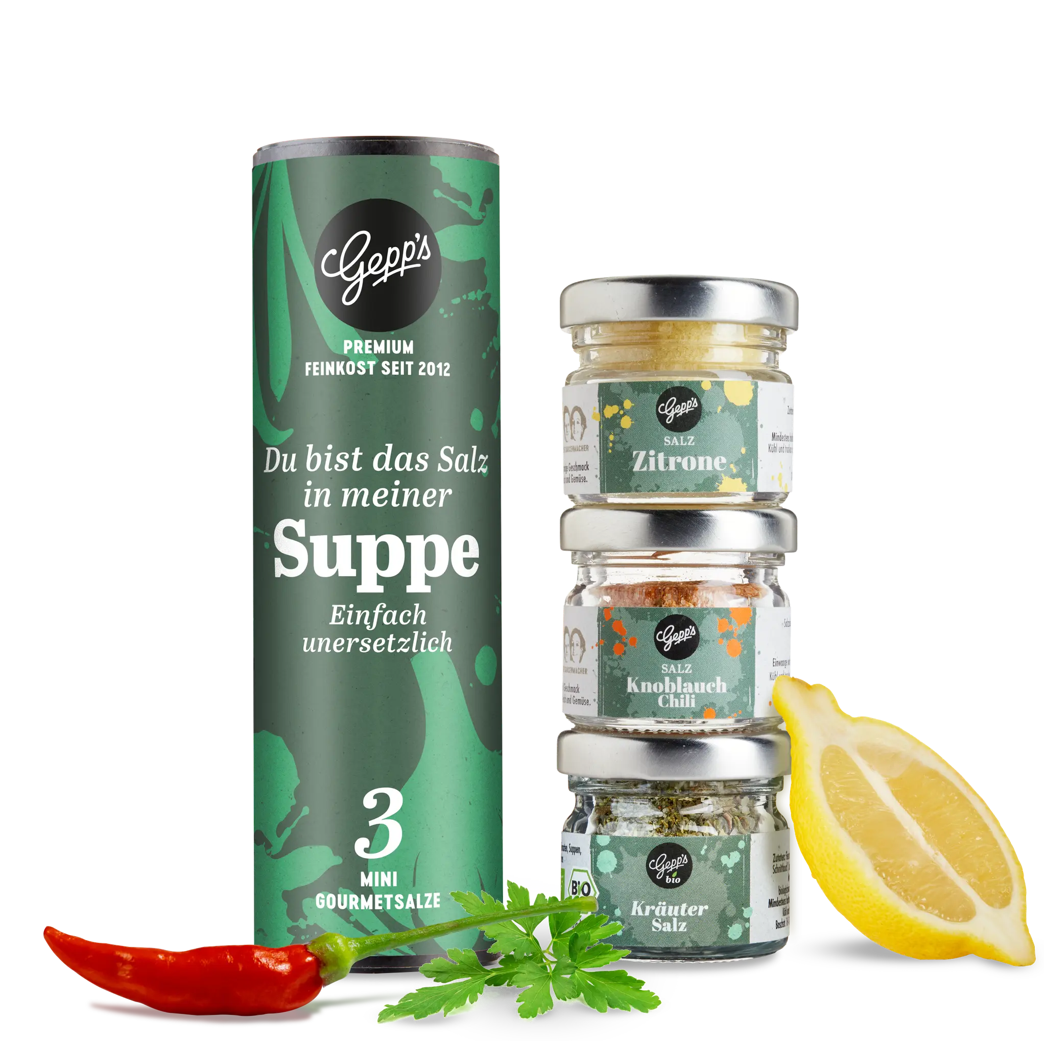 Genussrolle Du bist das Salz in meiner Suppe