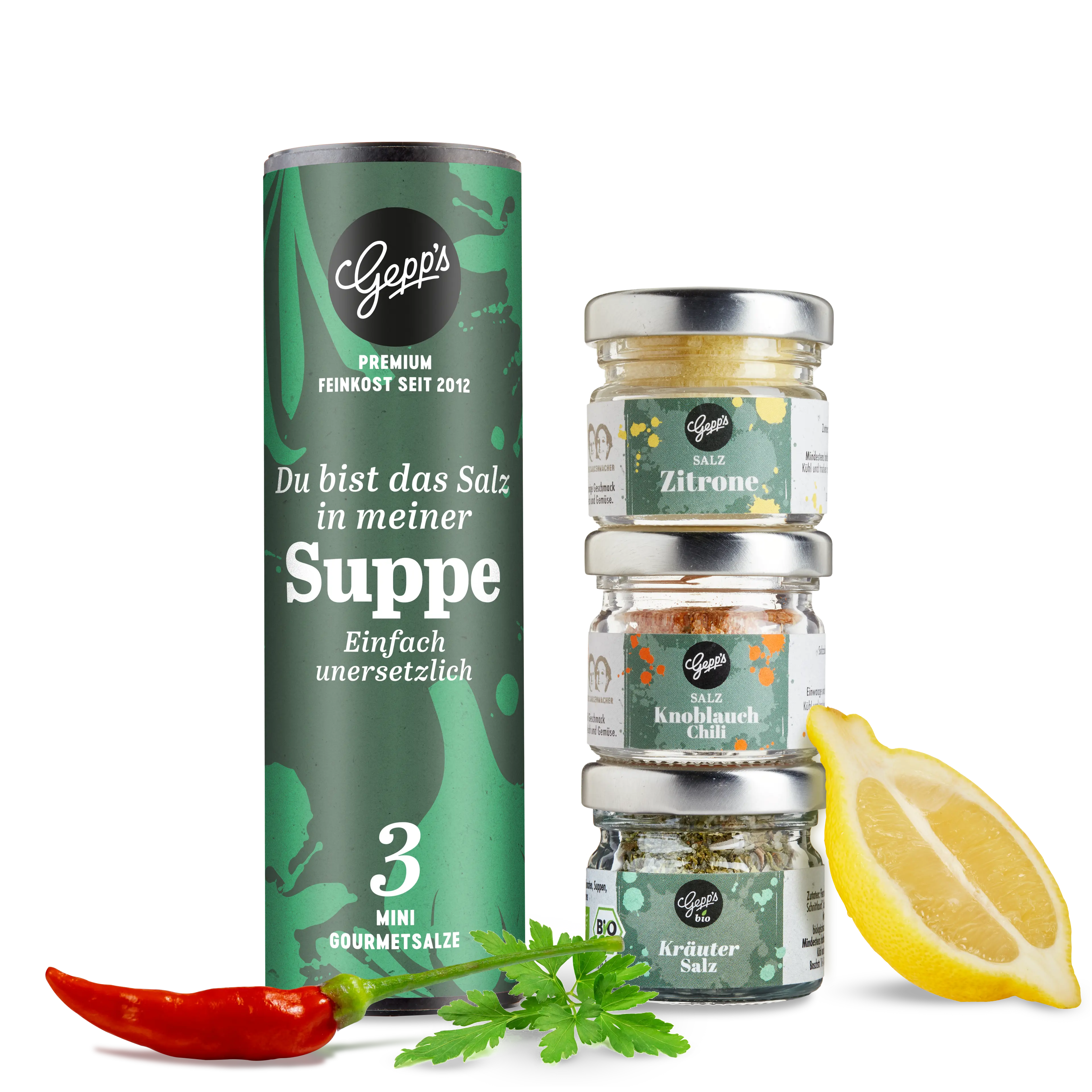 Genussrolle Du bist das Salz in meiner Suppe