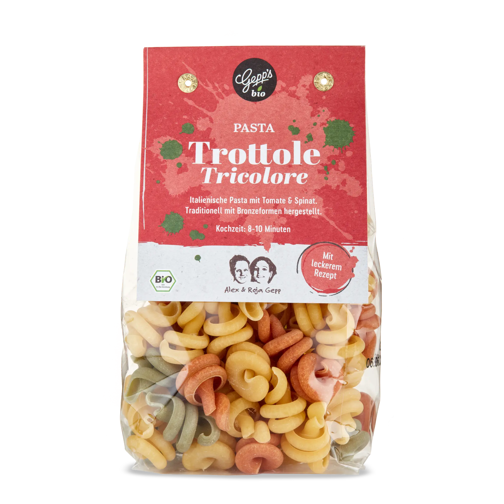 Bio Pasta Trottole Tricolore