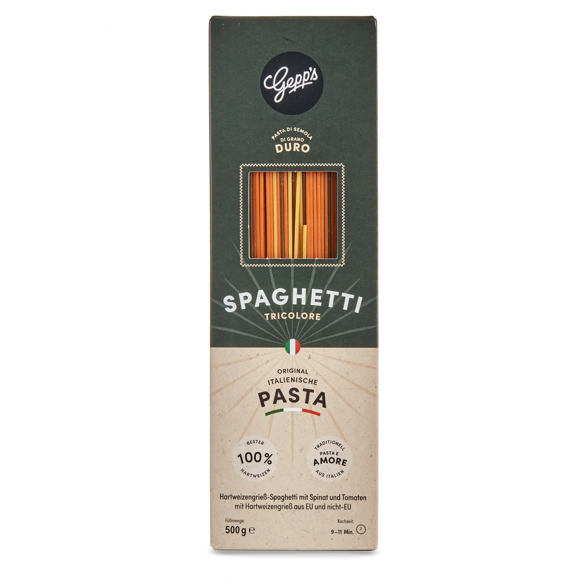 Spaghetti Tricolore