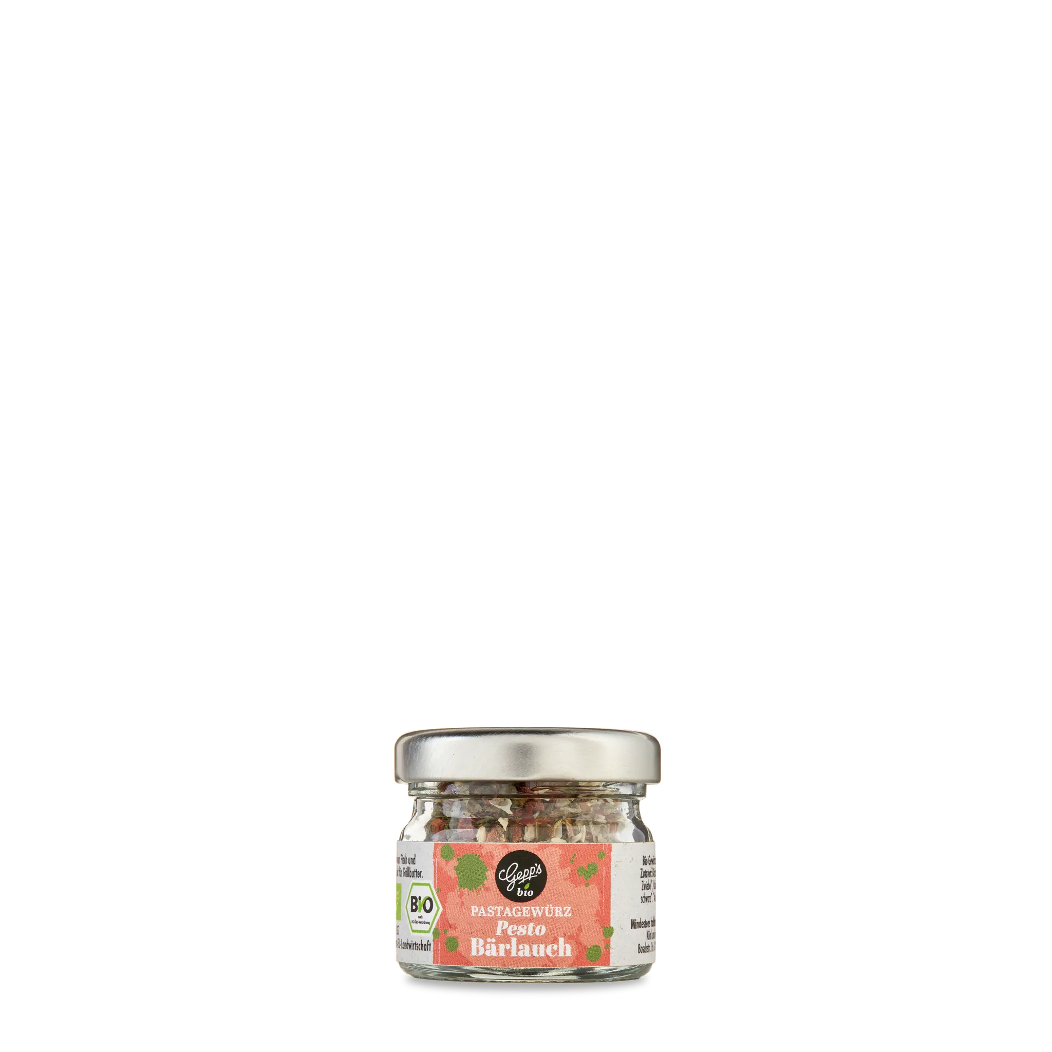Bio Mini Pastagewuerz Pesto Baerlauch