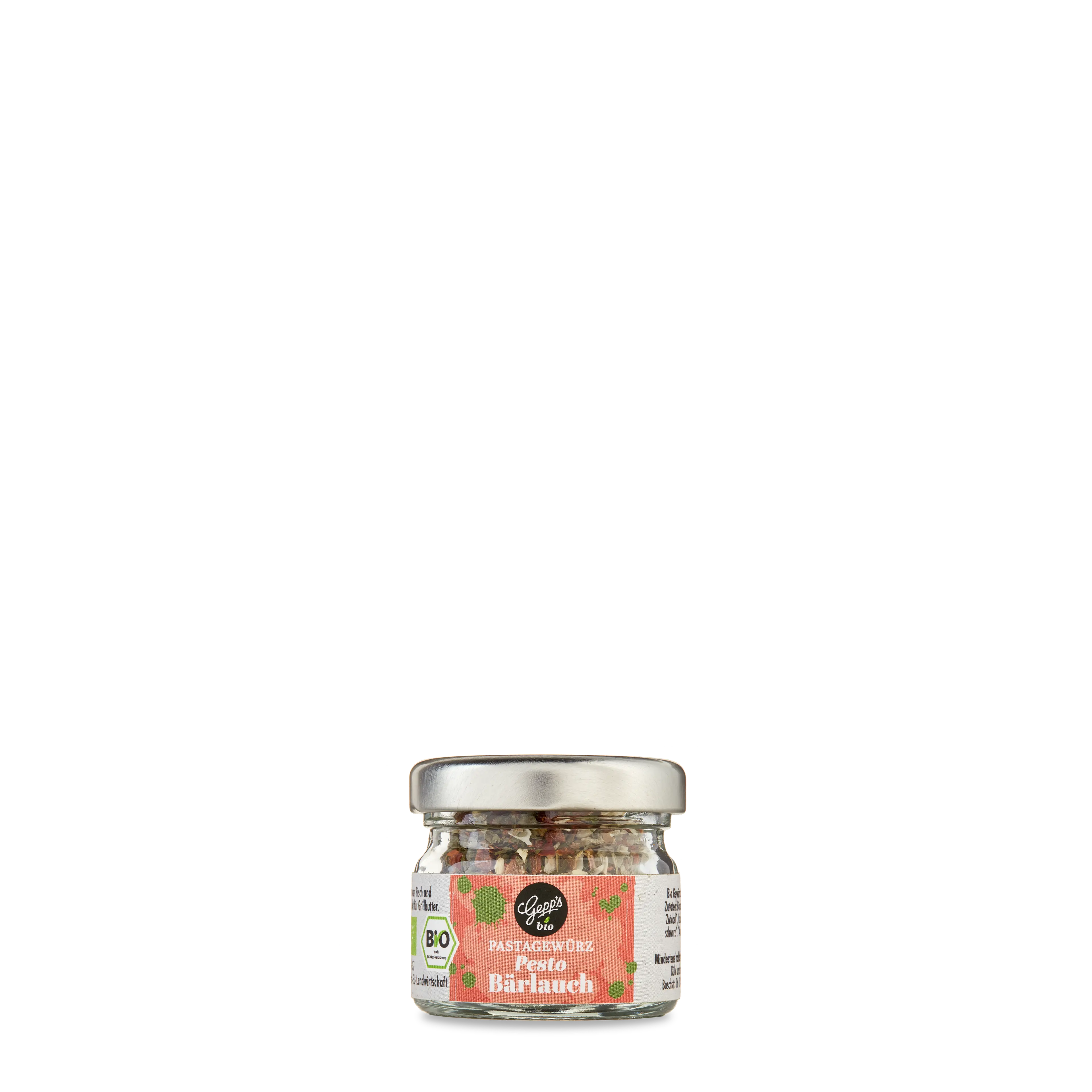Bio Mini Pastagewuerz Pesto Baerlauch