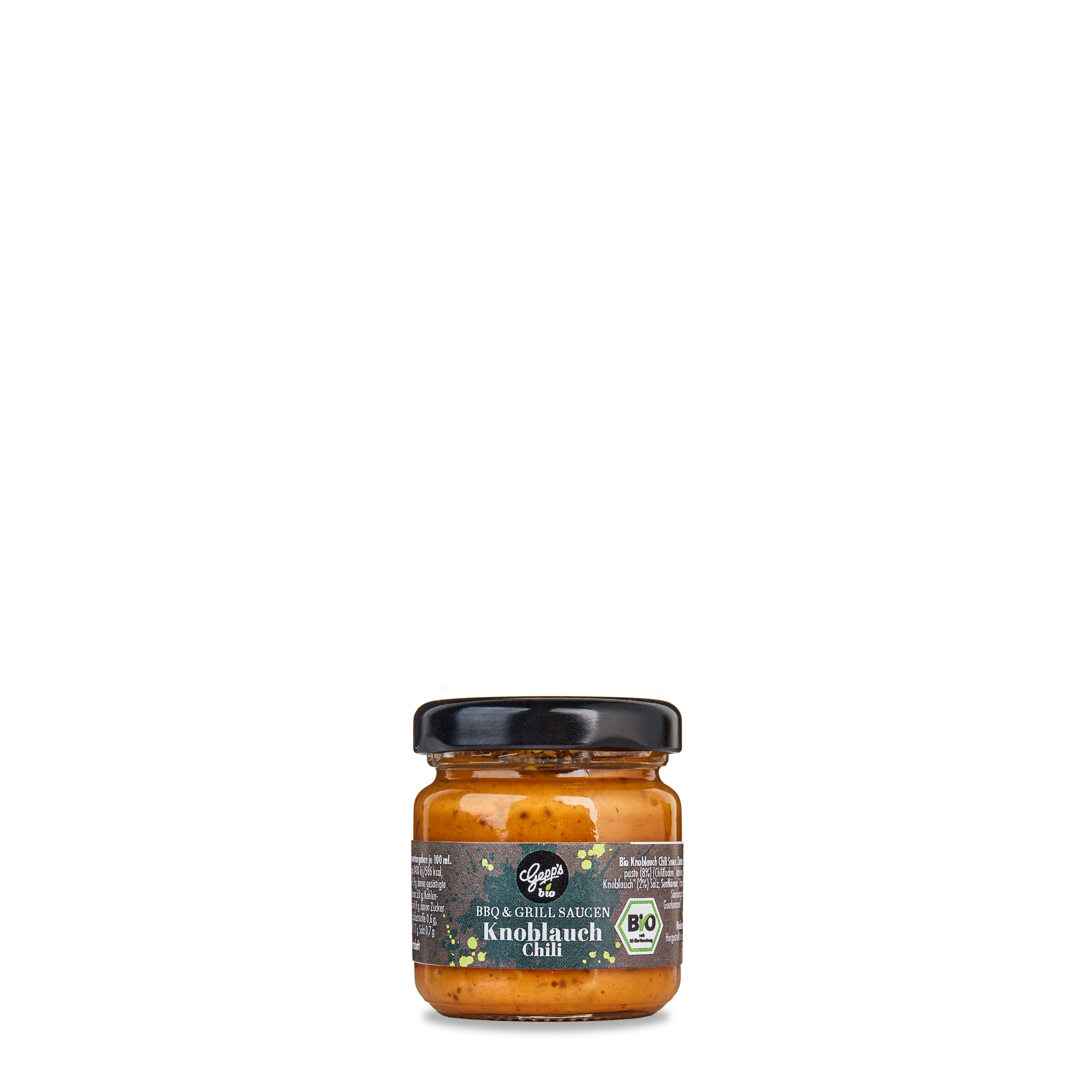 Mini Bio Knoblauch Chili Sauce