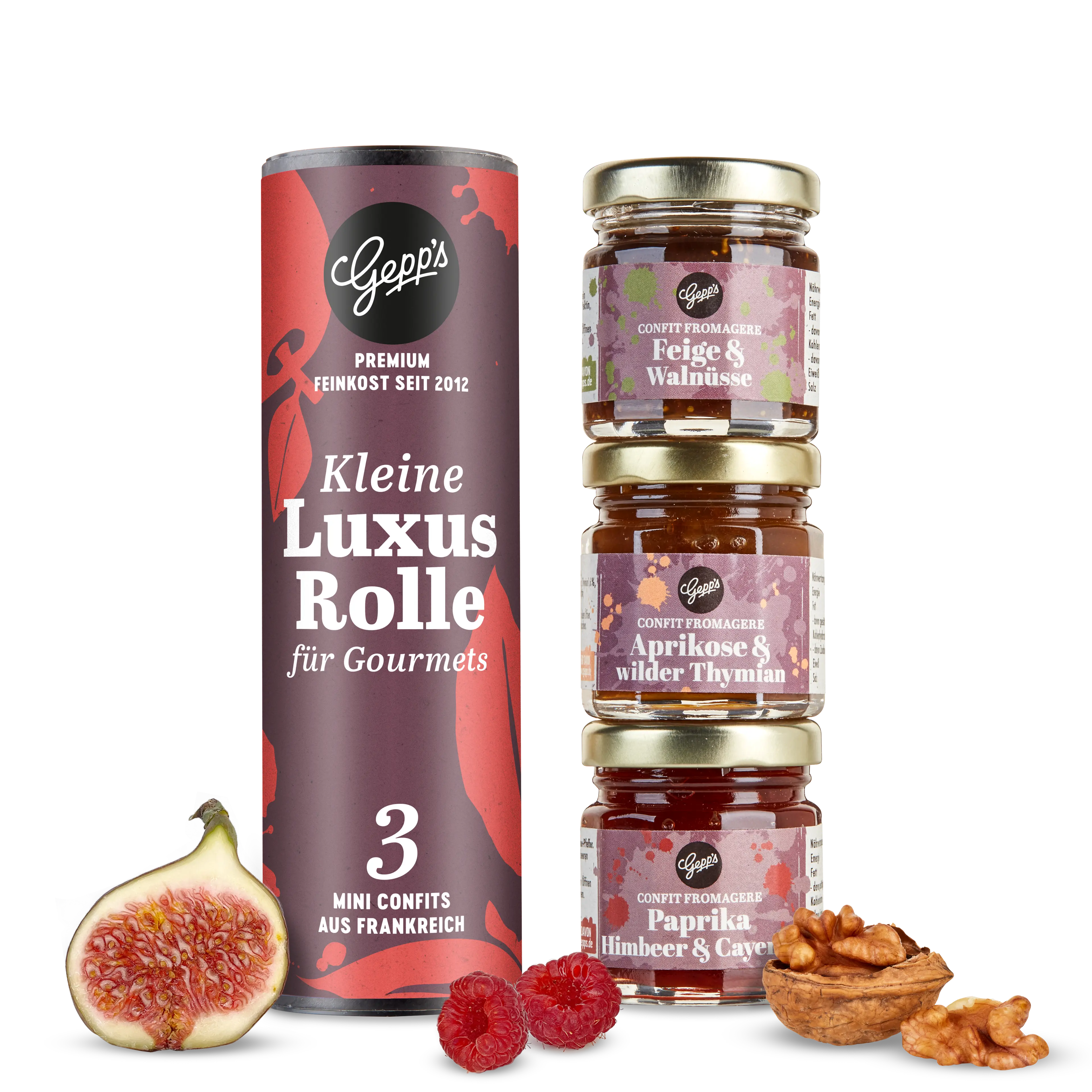 Genussrolle Kleine Luxusrolle fuer Gourmets