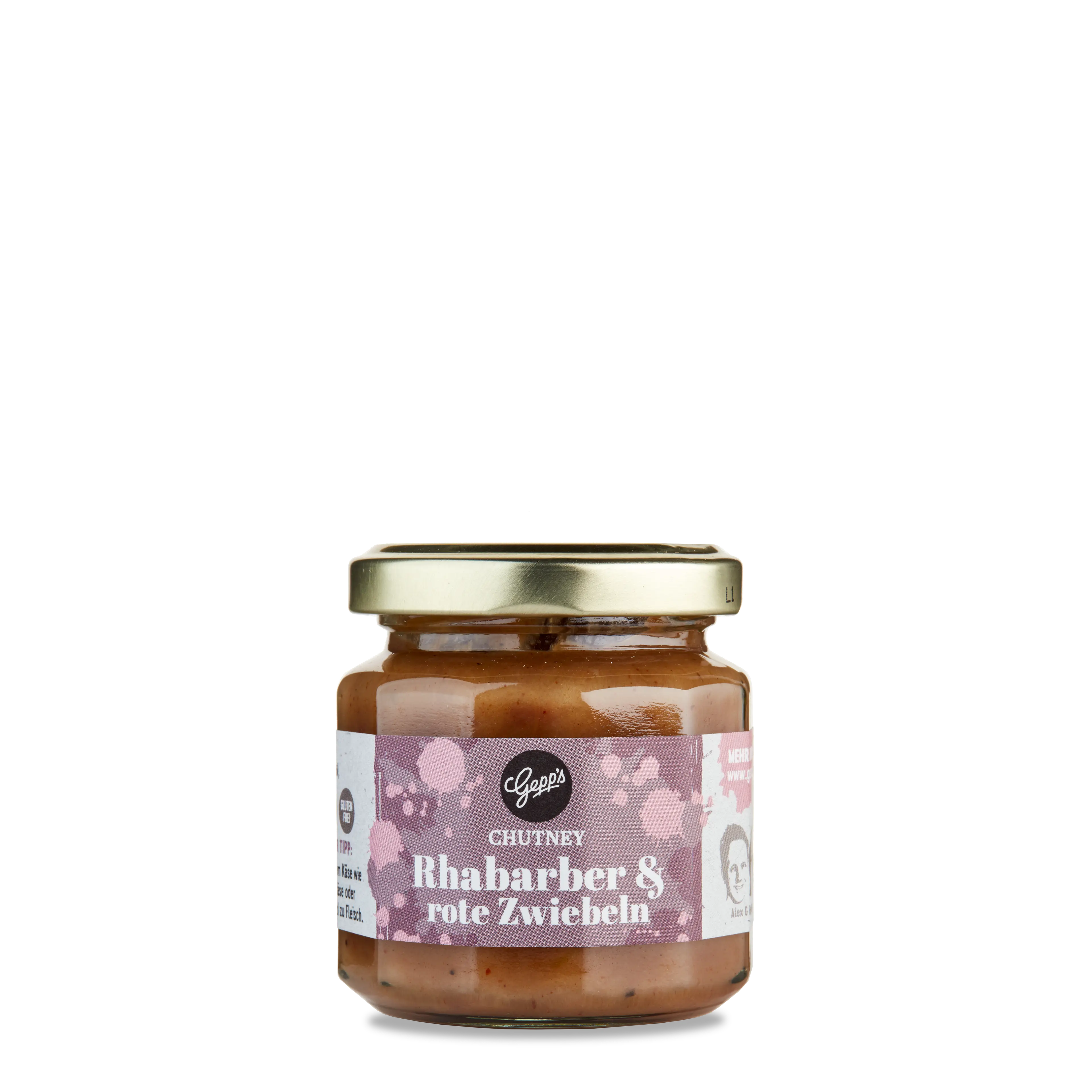 Rhabarber Rote Zwiebel Chutney