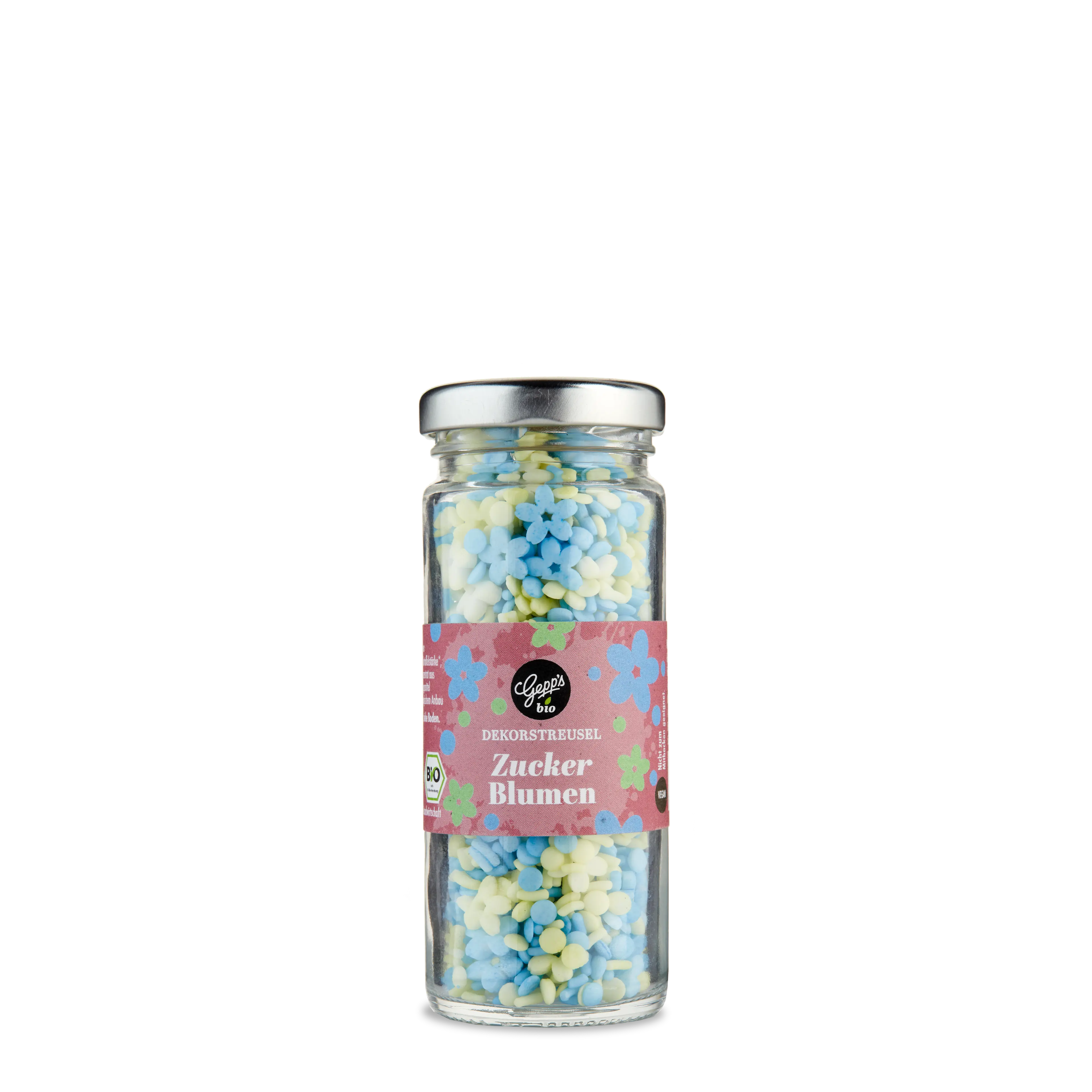 Bio Zuckerblumen Dekostreusel