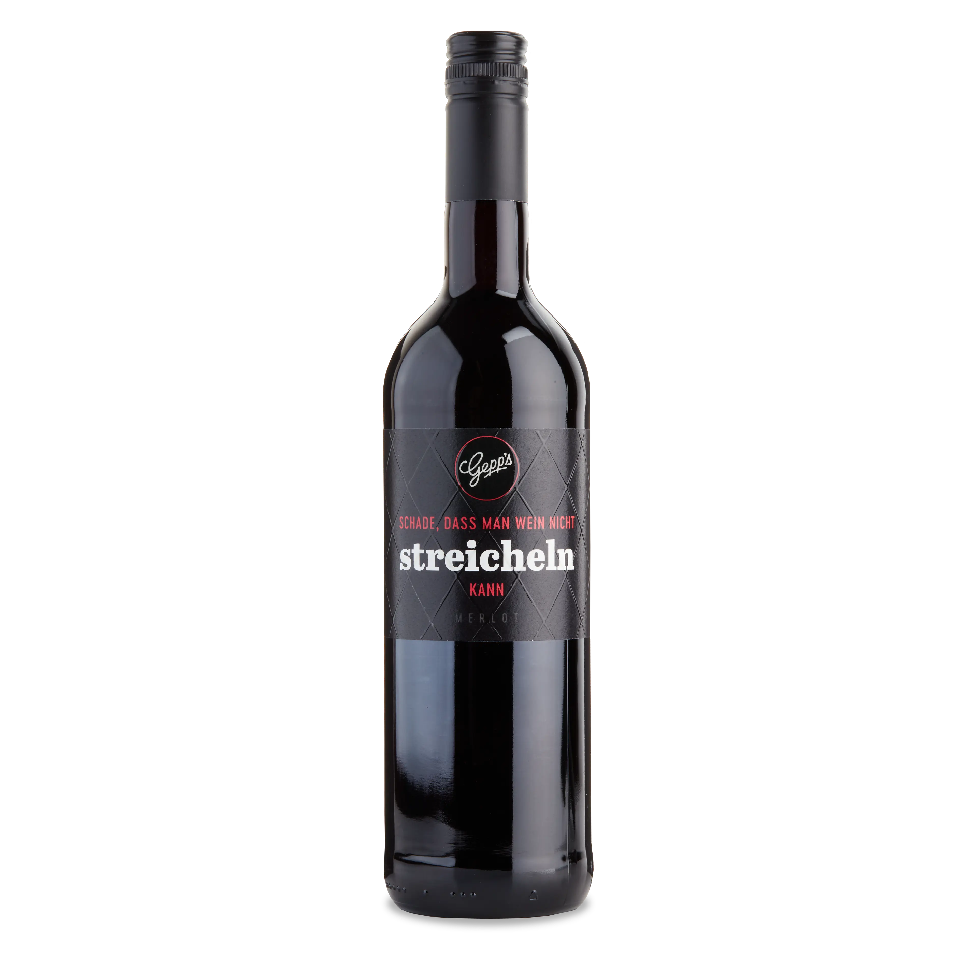 Merlot Schade dass man Wein nicht streicheln kann