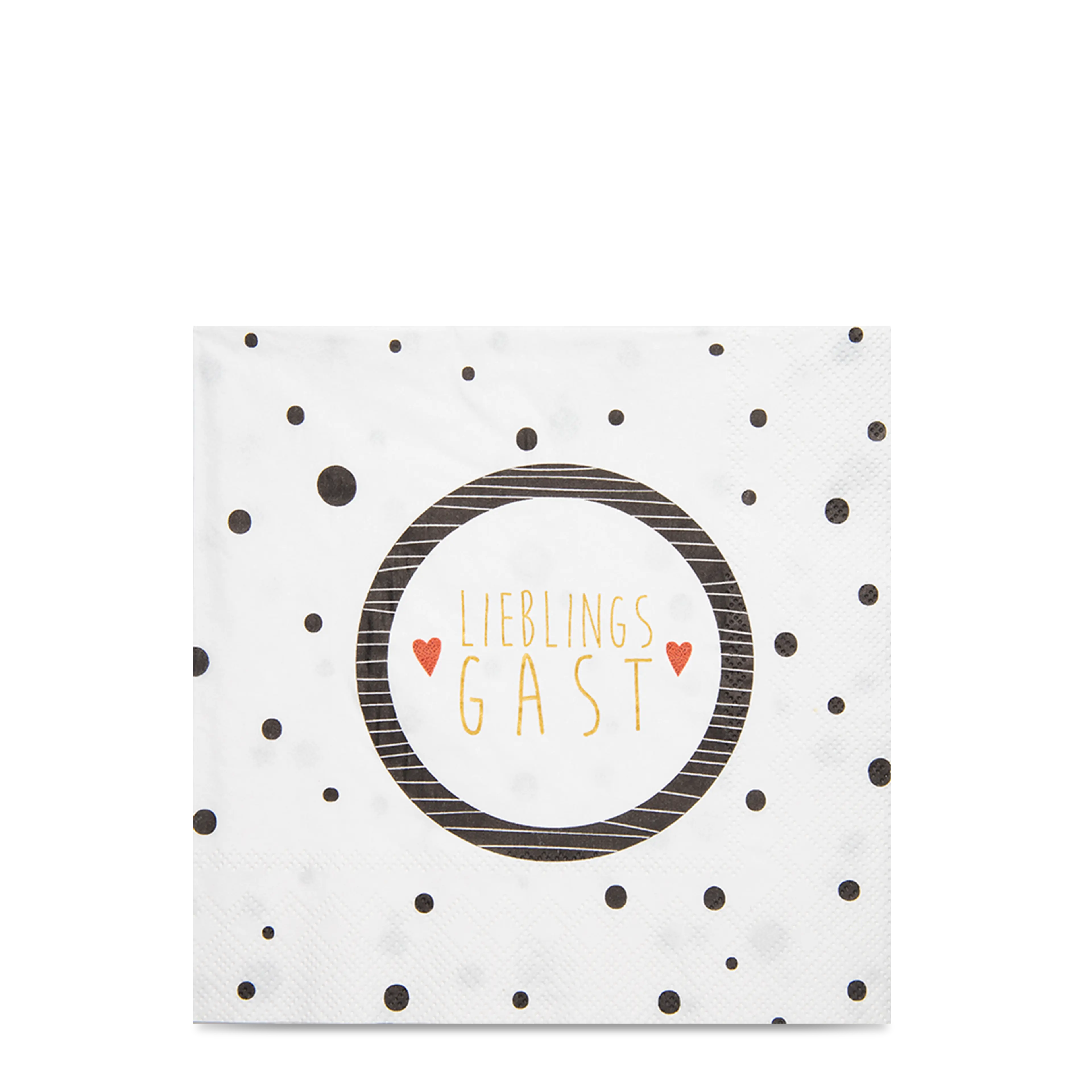 Raeder Design Serviette Lieblingsgast
