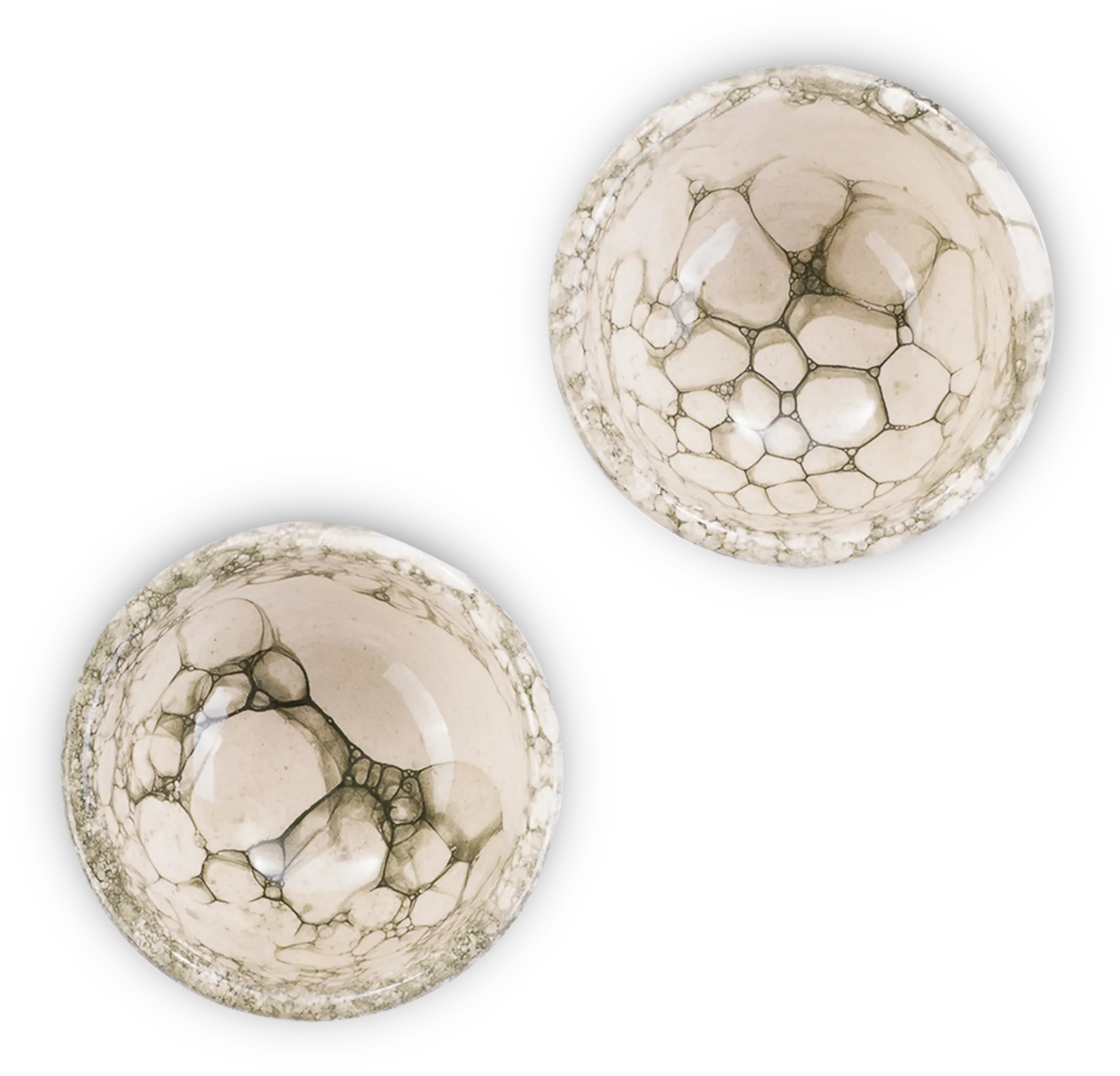 Zweierset Schalen 7cm von oben