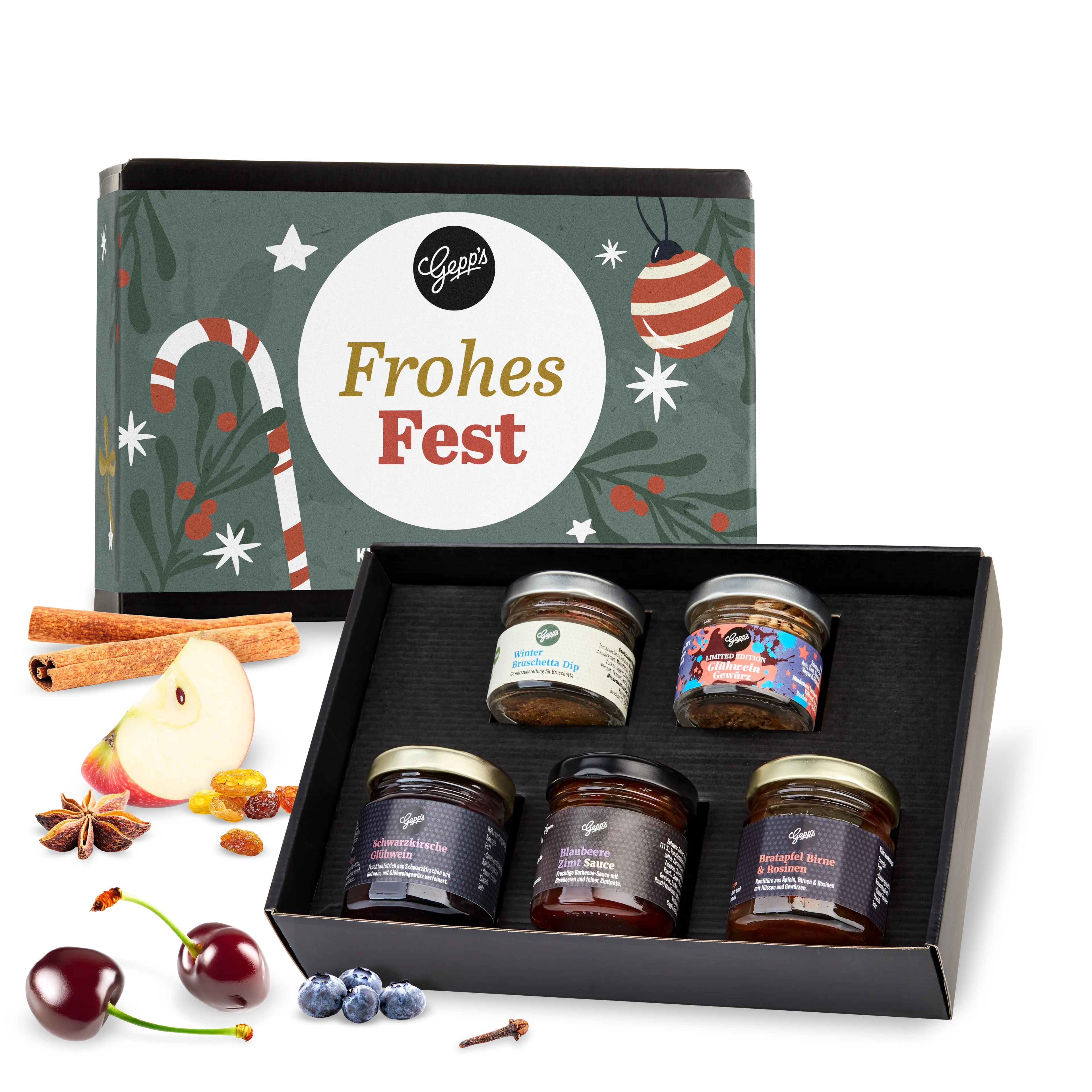 Mitarbeiter Geschenk-Set Weihnachten „Frohes Fest“
