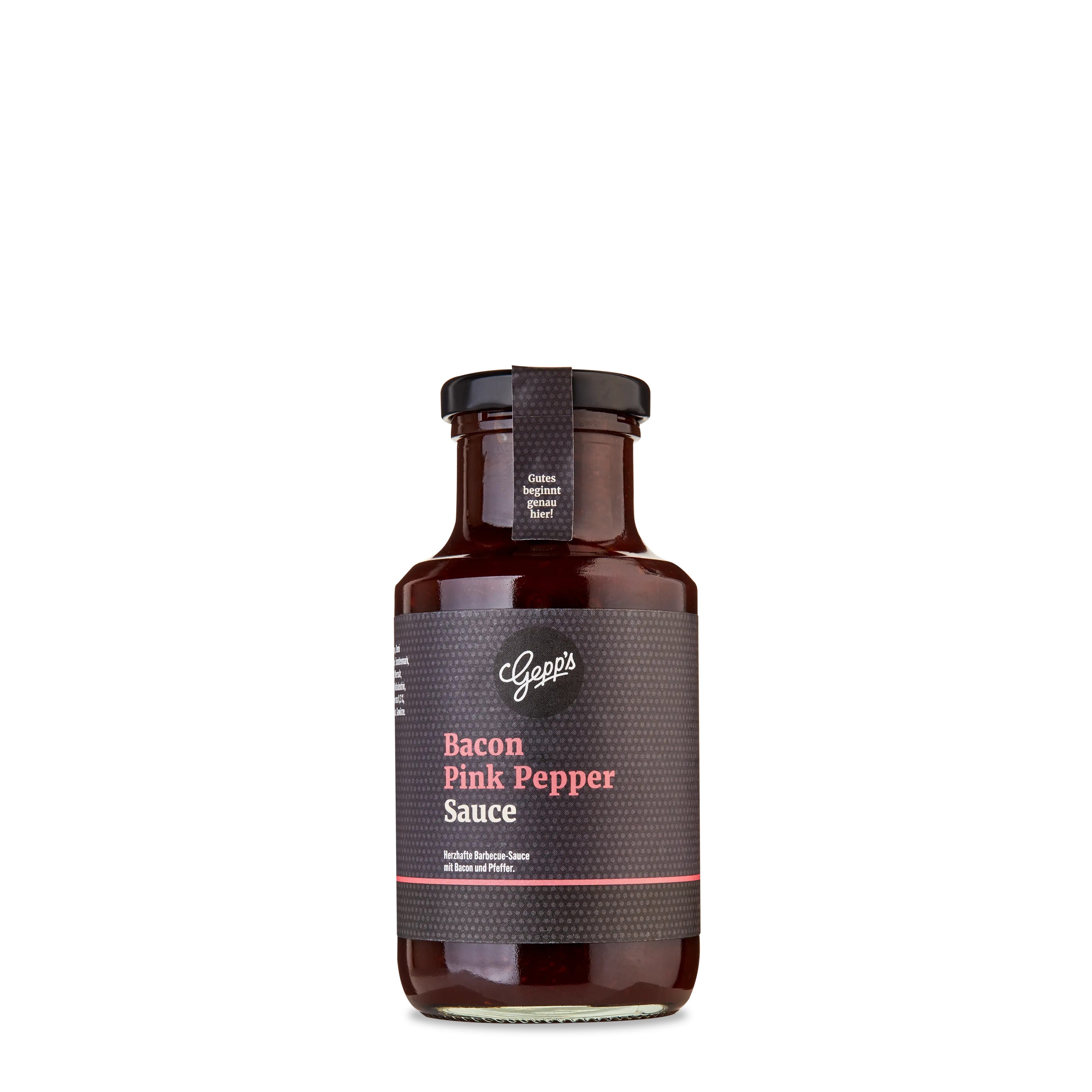 Bacon Pink Pepper Sauce