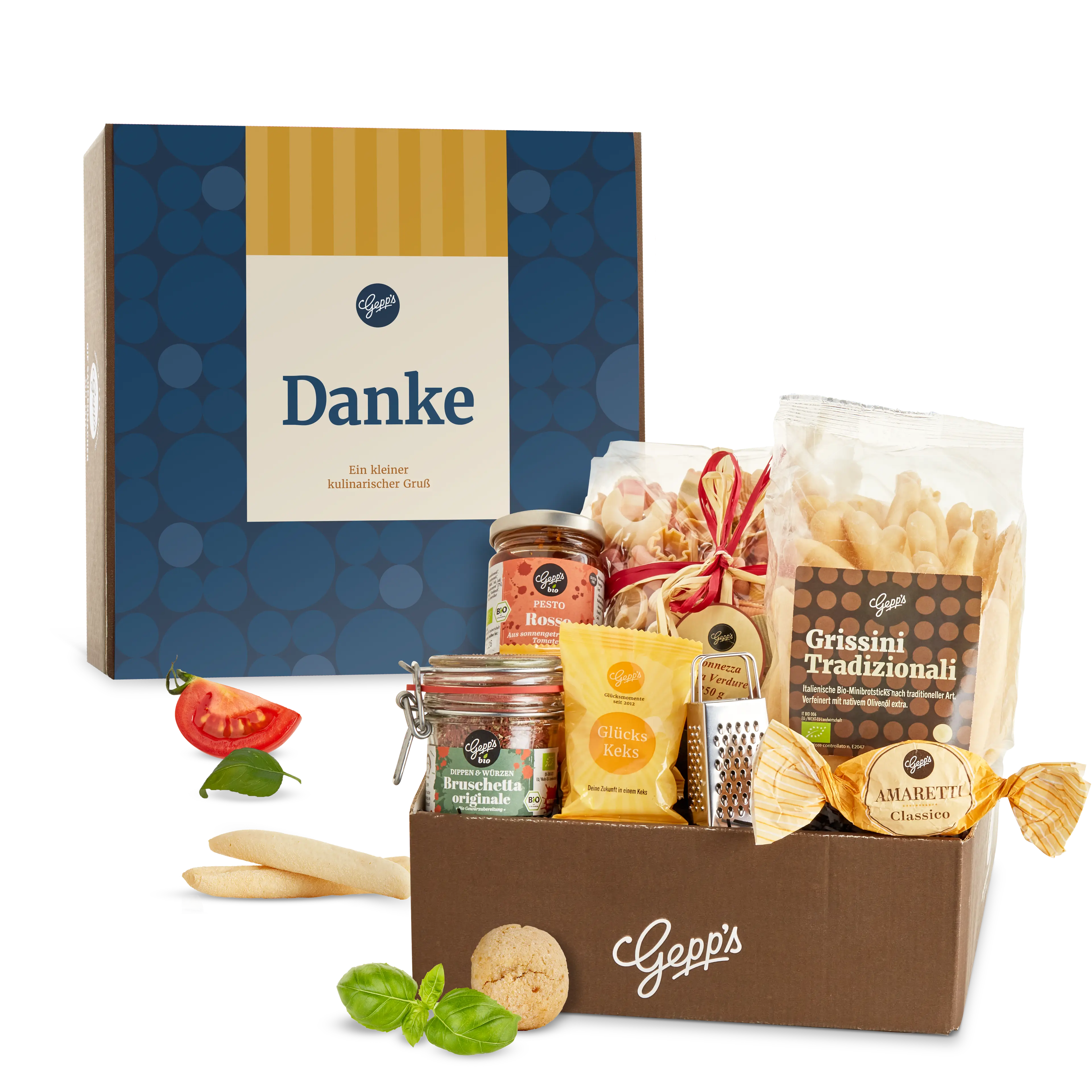Präsentkorb Danke