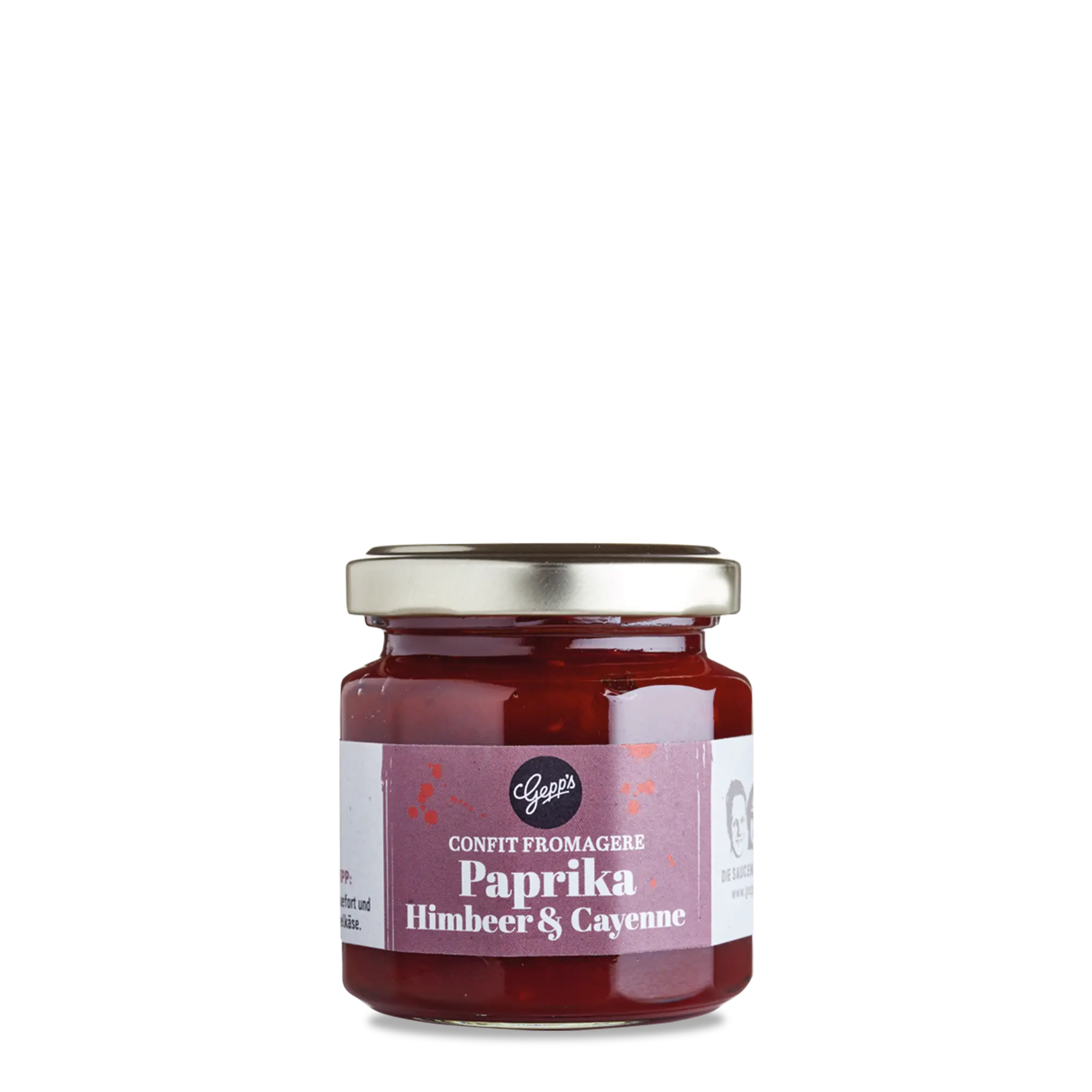 Confit Paprika, Himbeere & Cayenne-Pfeffer