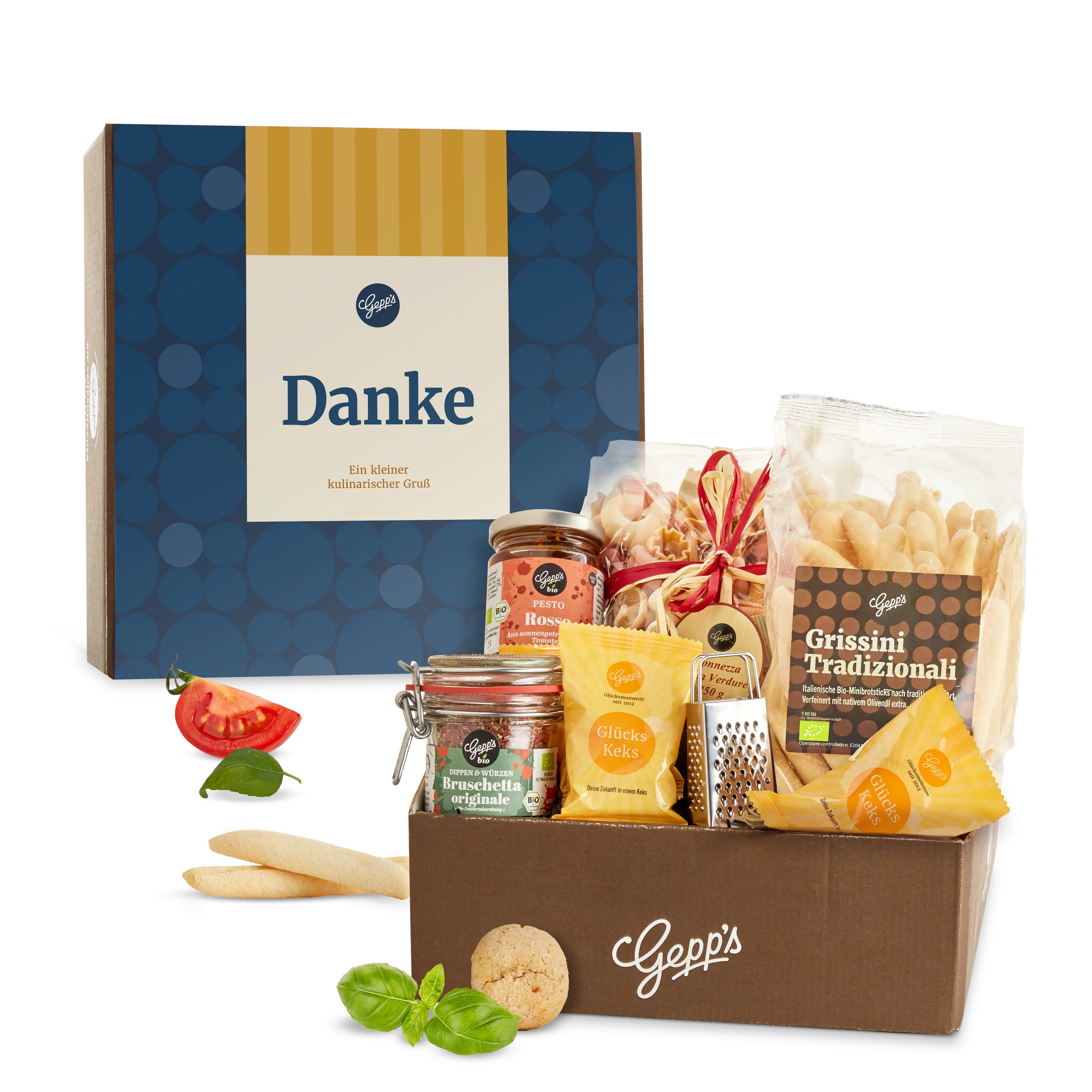 Präsentkorb Danke
