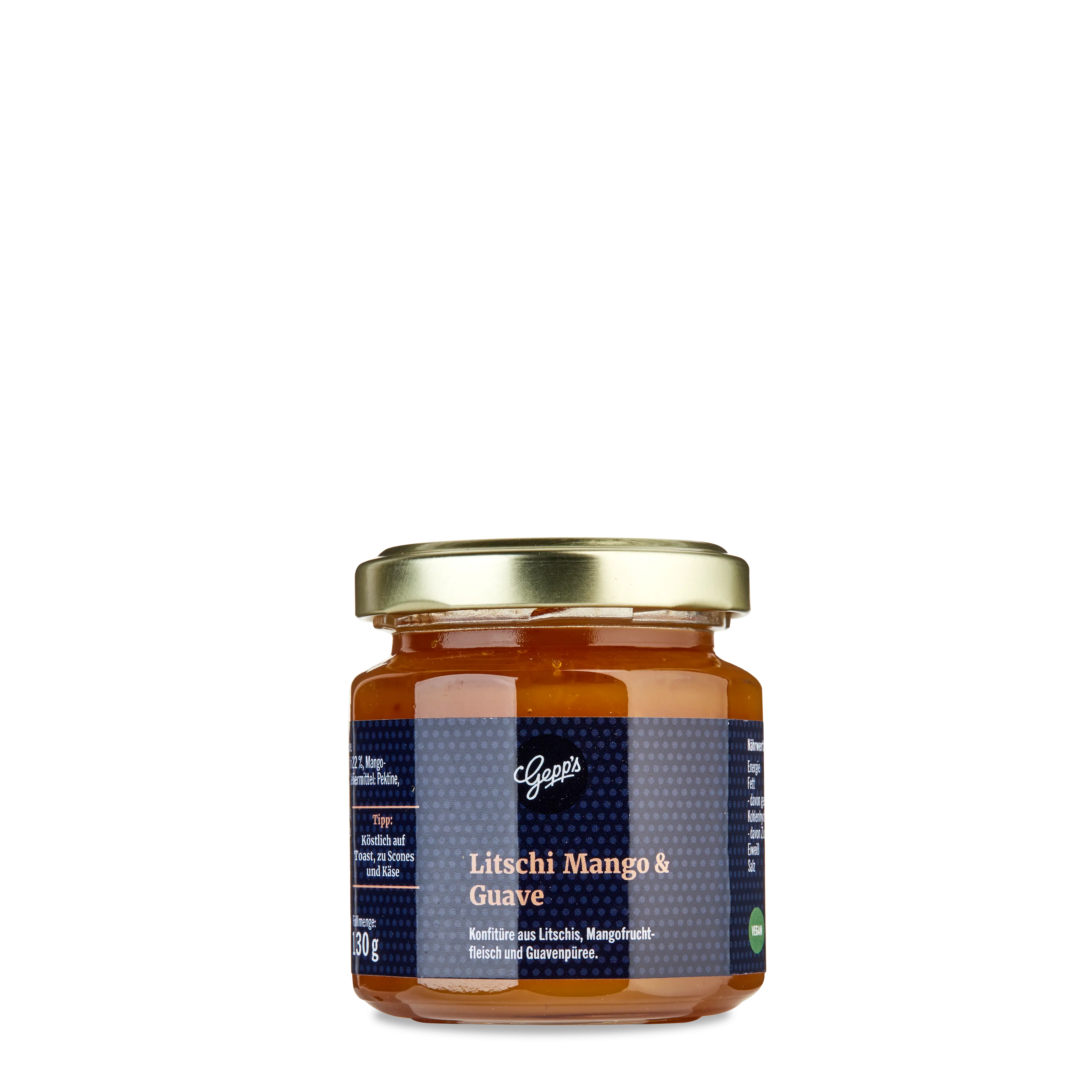 Konfitüre Litschi Mango & Guave