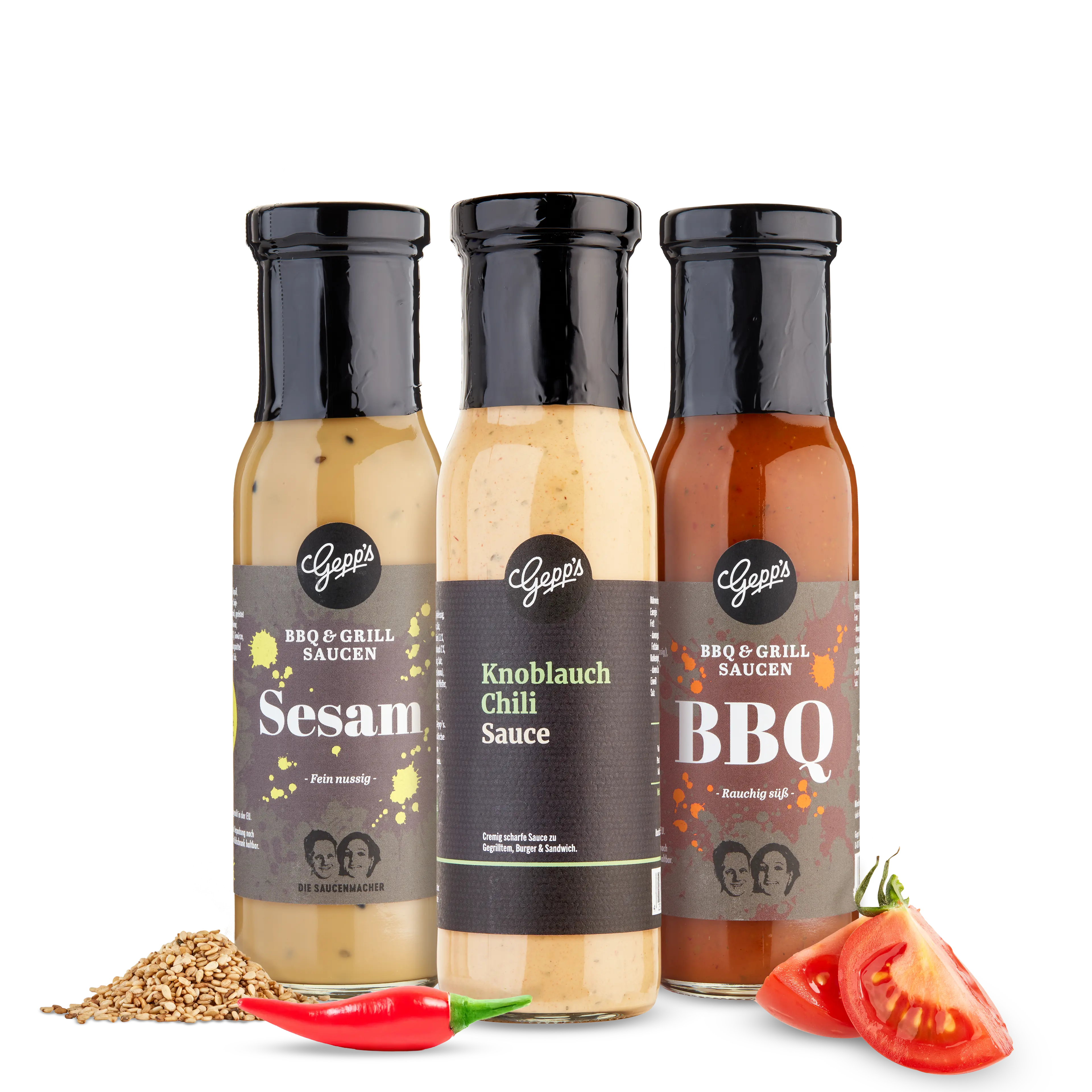 Saucen Bestseller Probierset