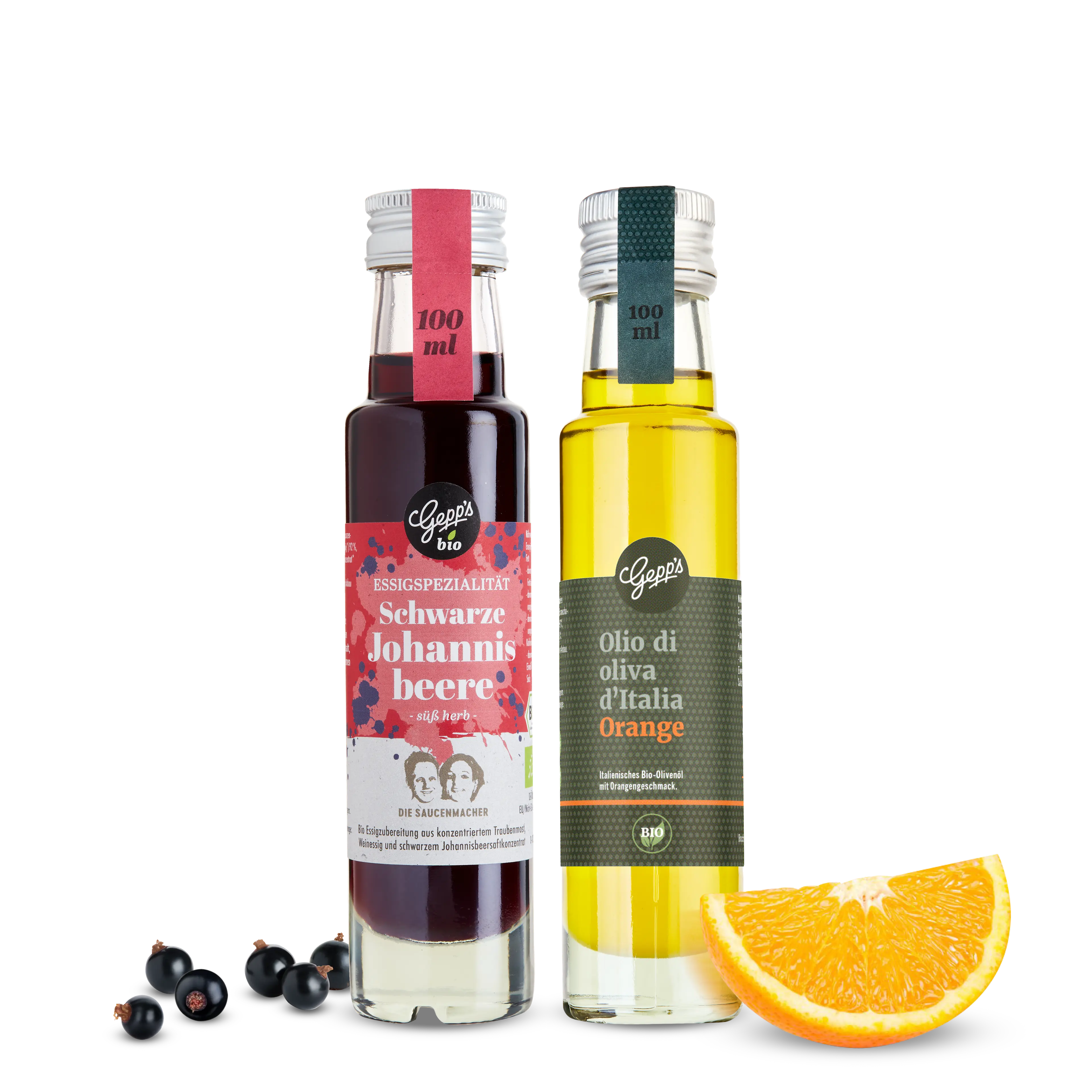 Salatdressing Johannisbeere & Orange