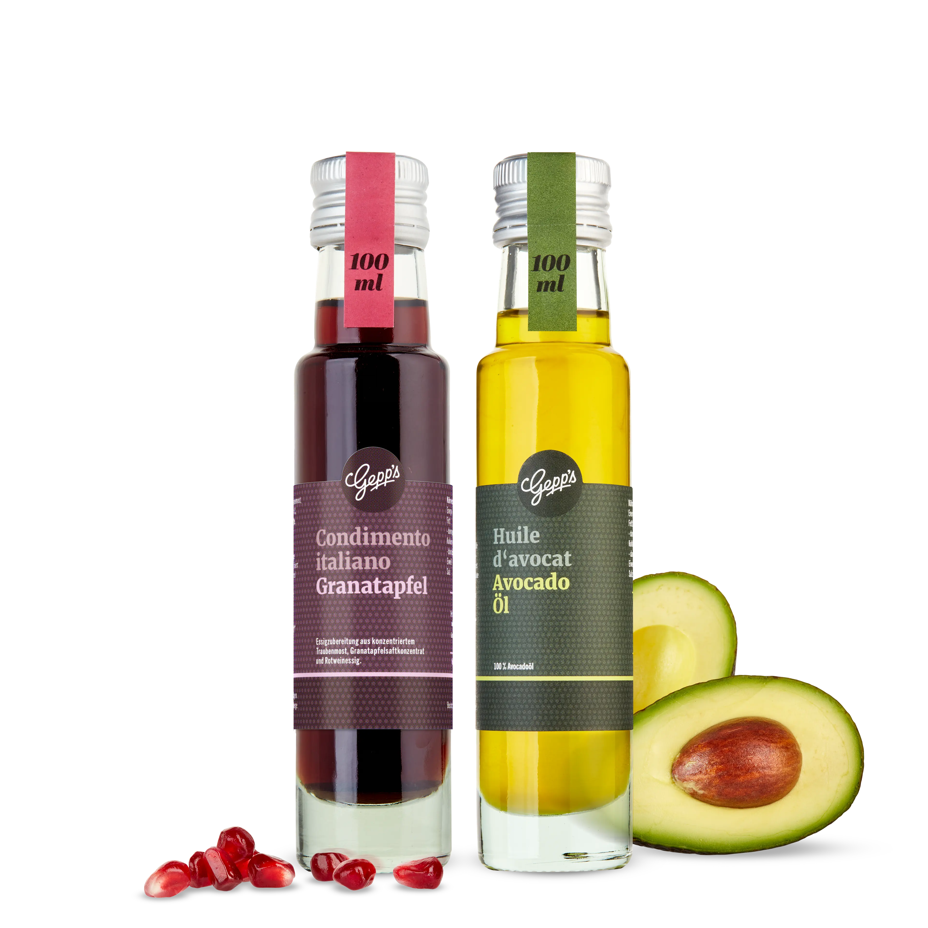 Salatdressing Granatapfel & Avocado