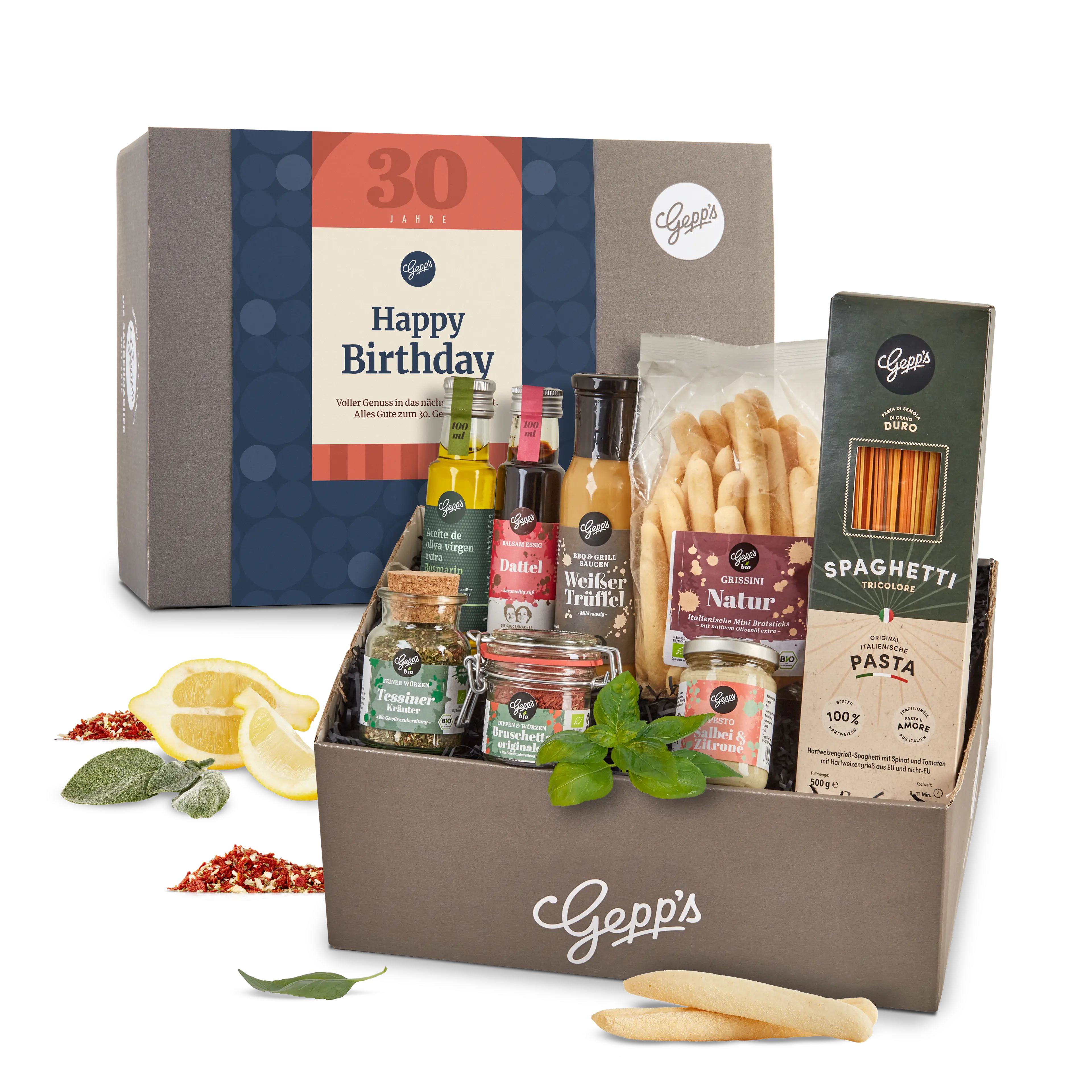 Großer Präsentkorb 30. Geburtstag