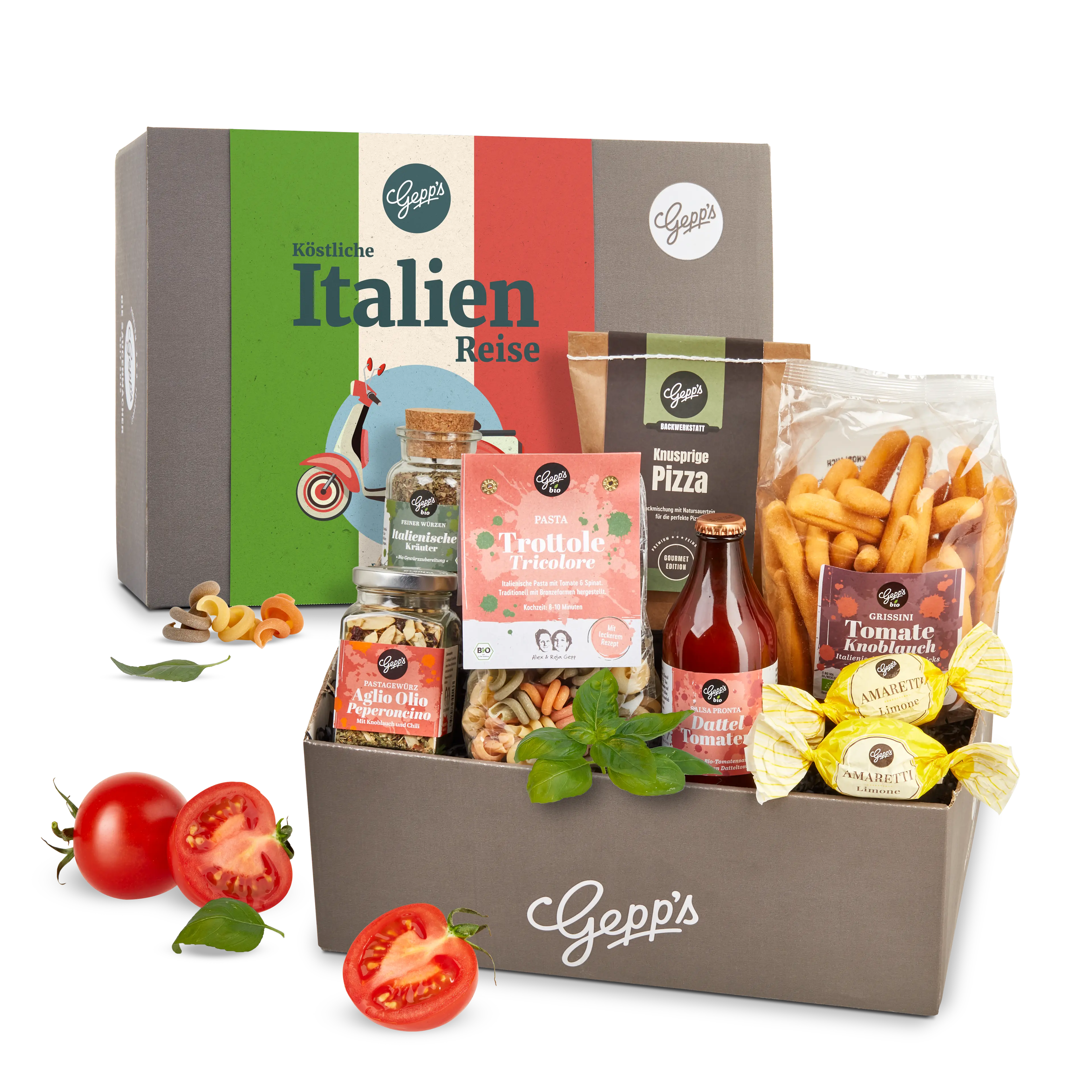 Präsentkorb Italienreise