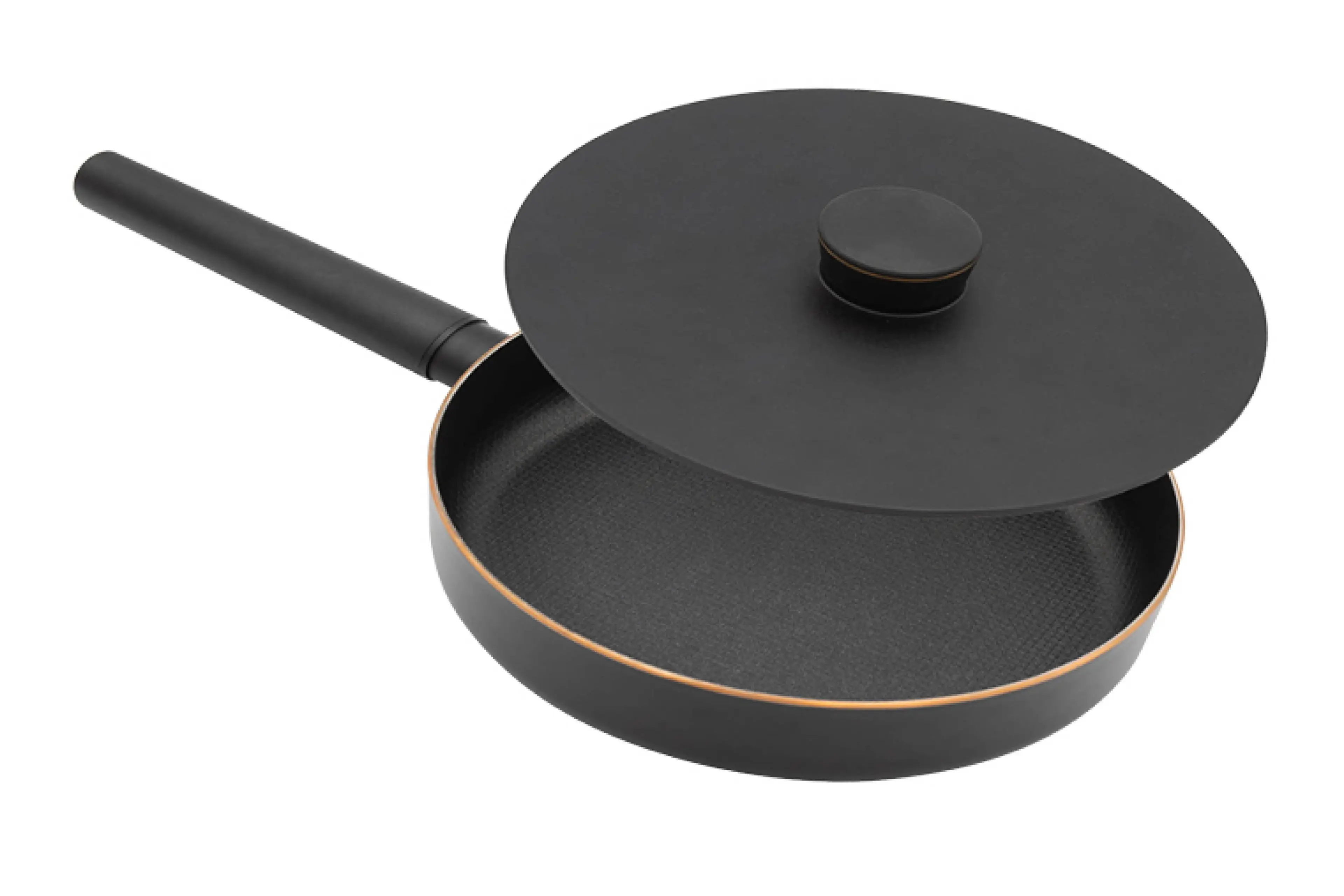 Copper core frying pan