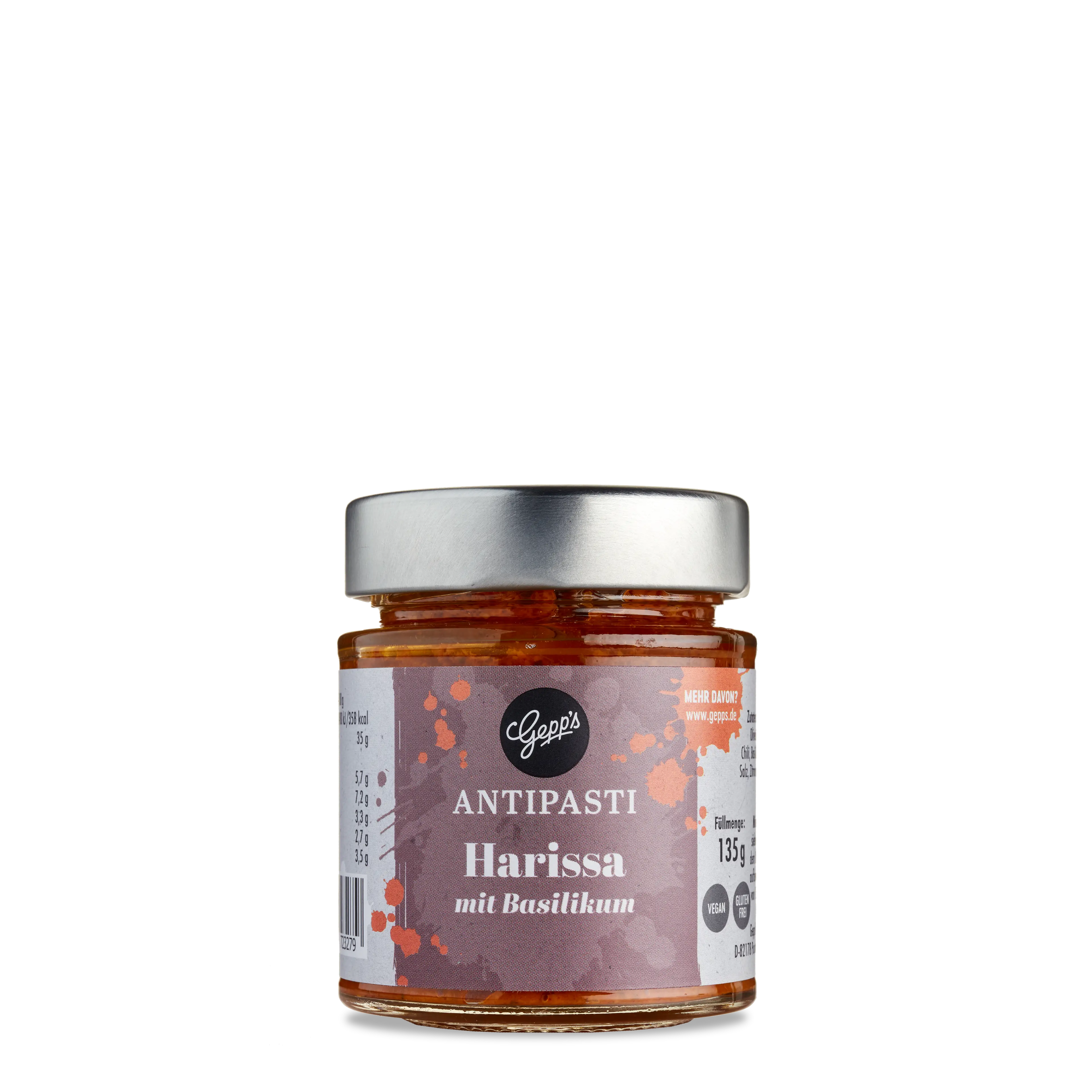 Harissa mit Basilikum