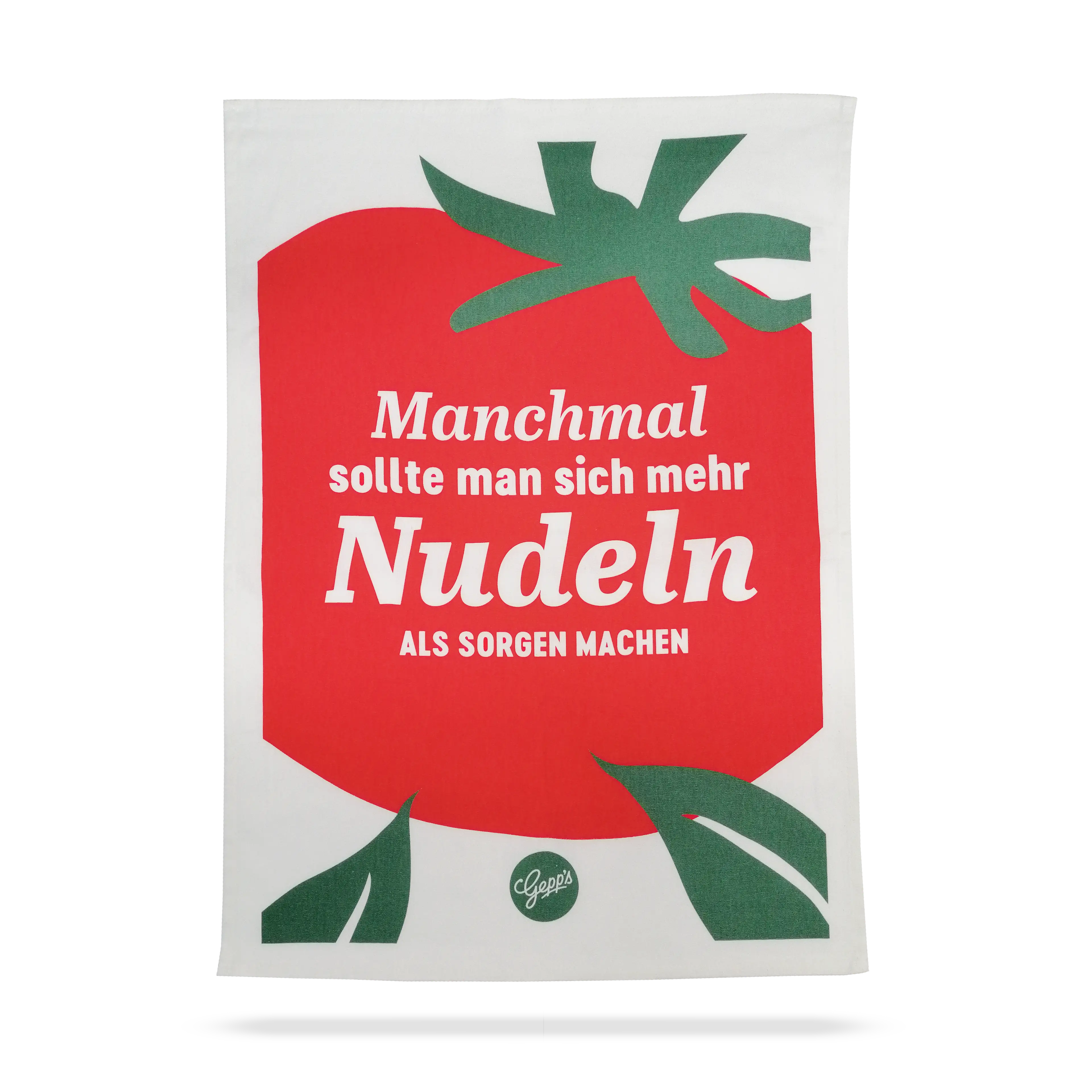 Geschirrtuch offen