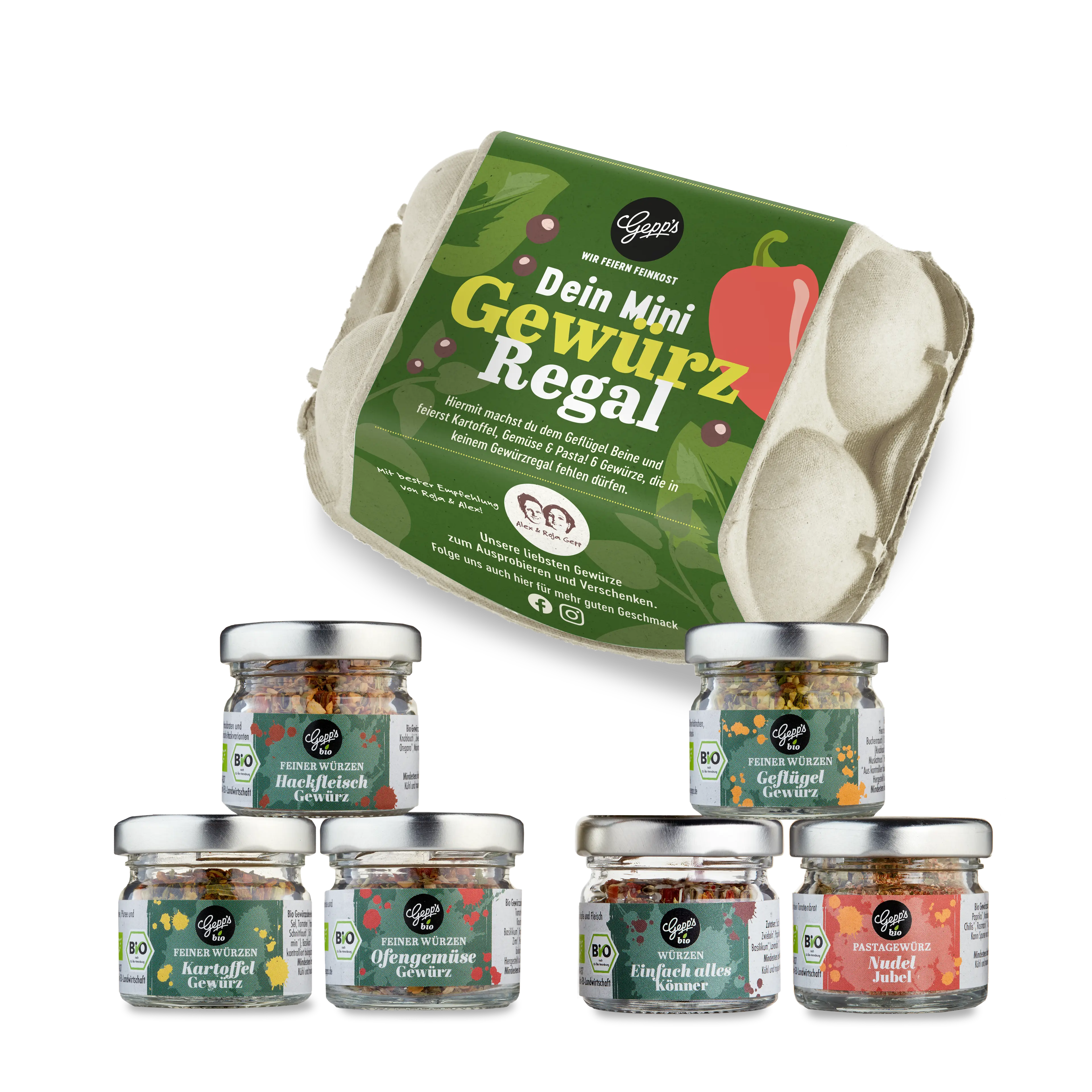 Tastingbox Gewuerzregal