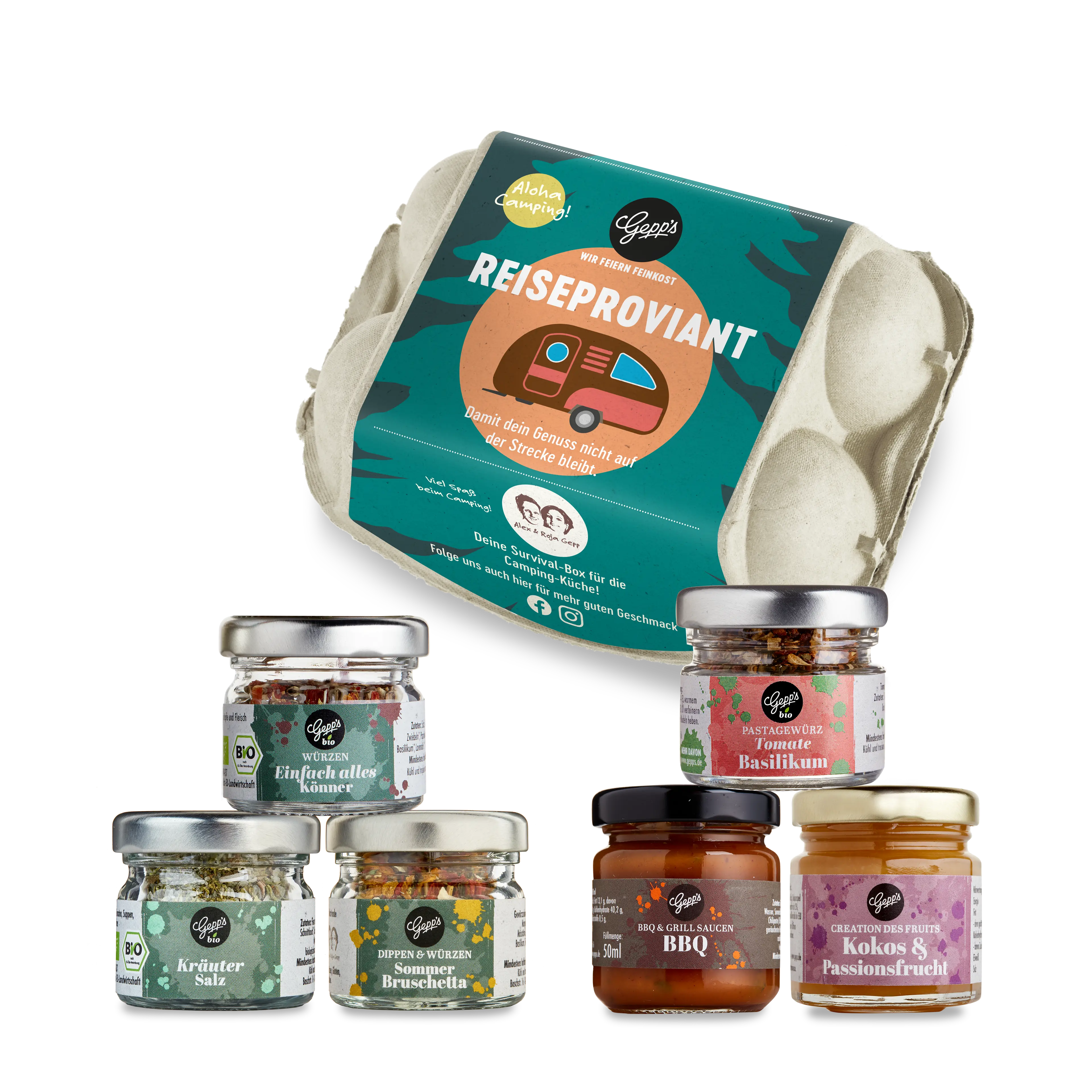 Tastingbox Reiseproviant