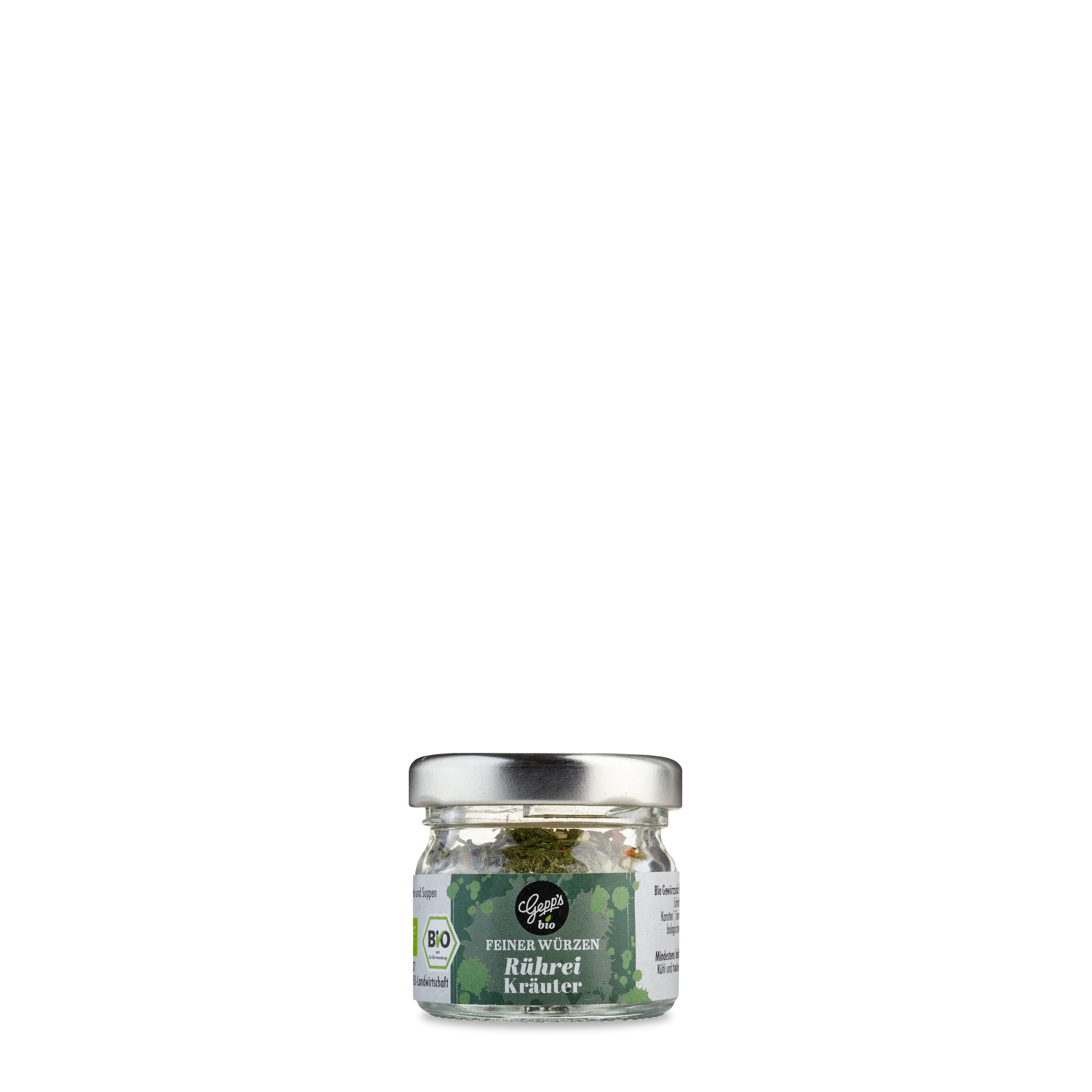 Mini Bio Ruehrei Kraeuter