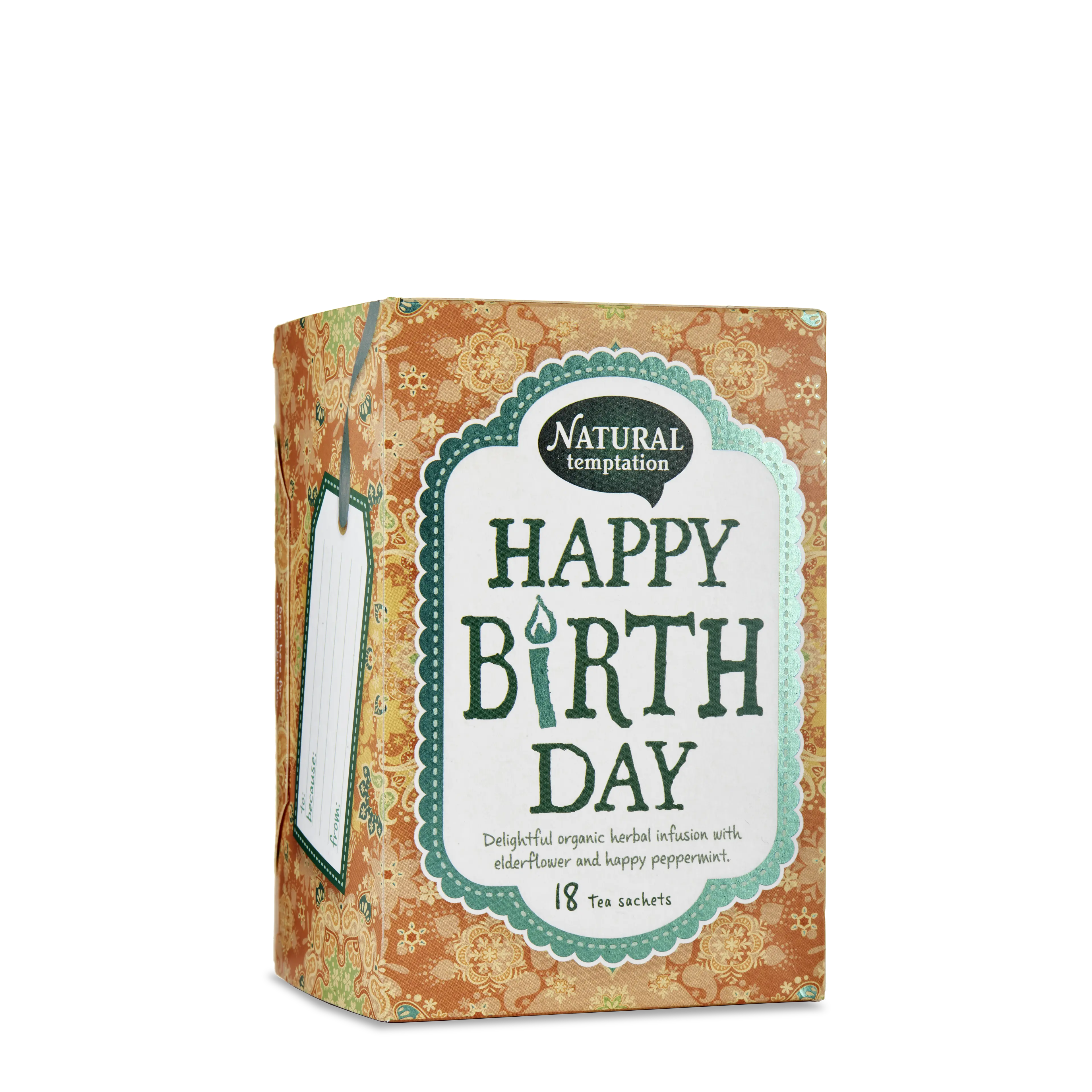 Bio Tee Happy Birthday seitlich