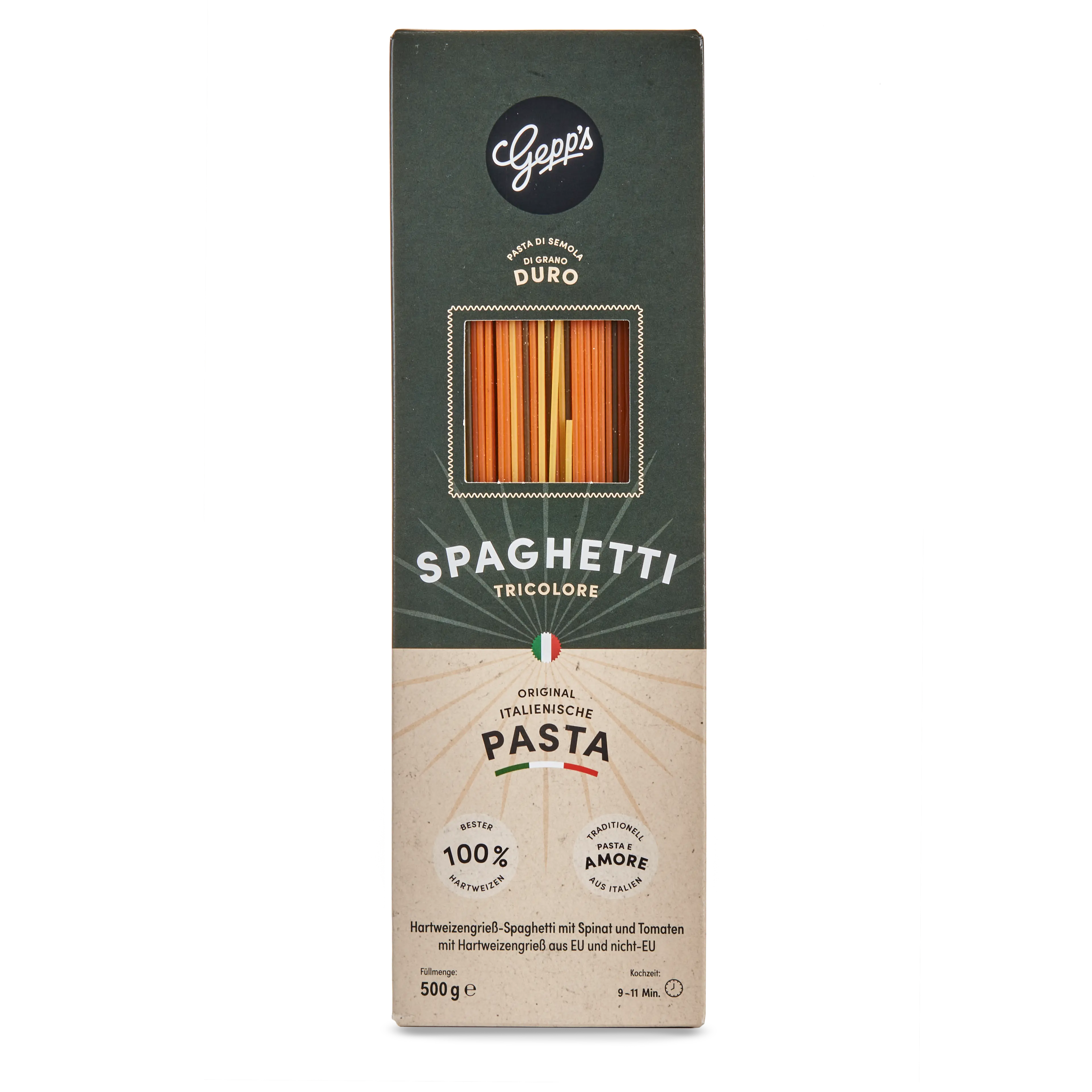 Spaghetti Tricolore