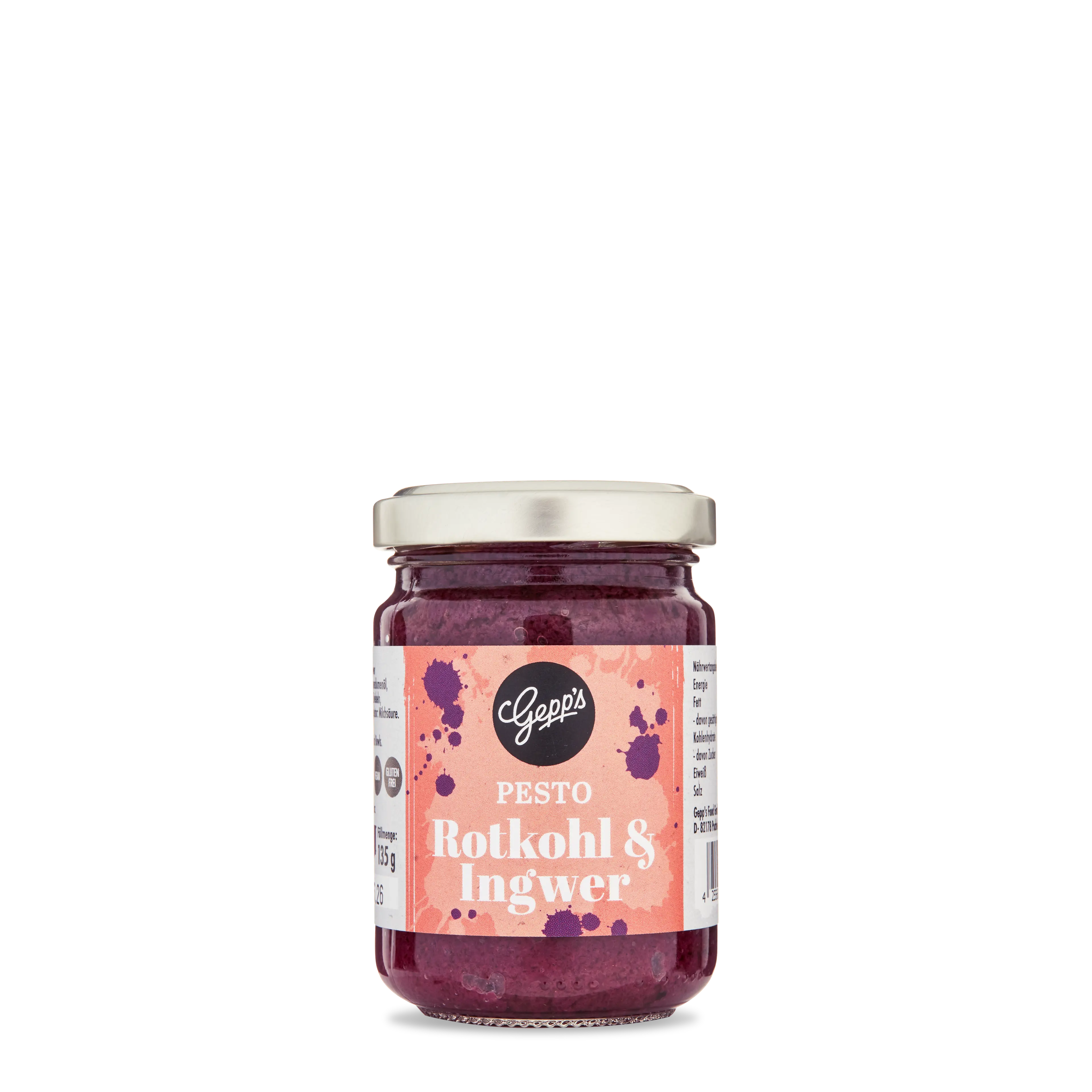Pesto Rotkohl Ingwer